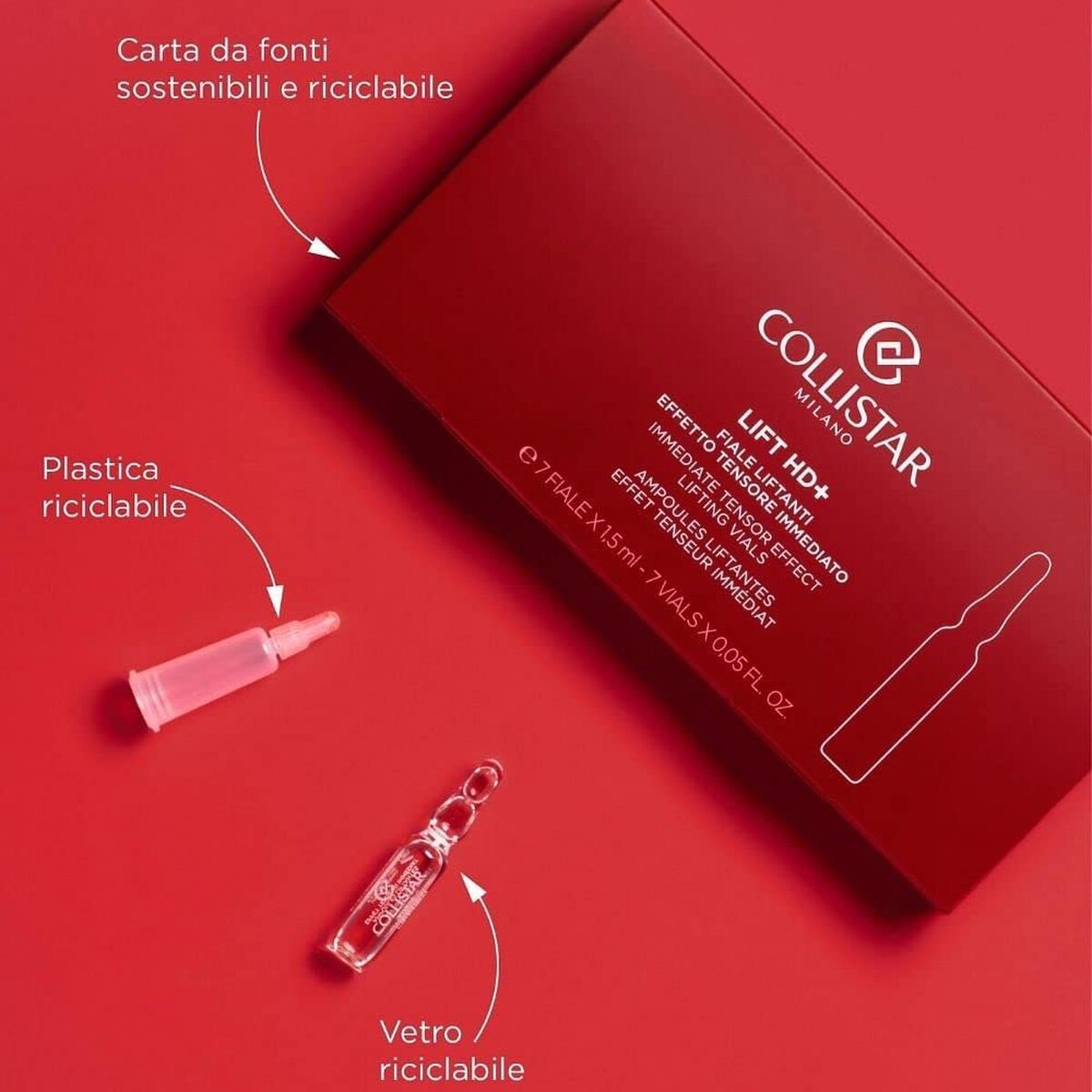 Gezichtsserum Collistar Lift 1,5 ml - Schoonheid, Huidverzorging - Collistar