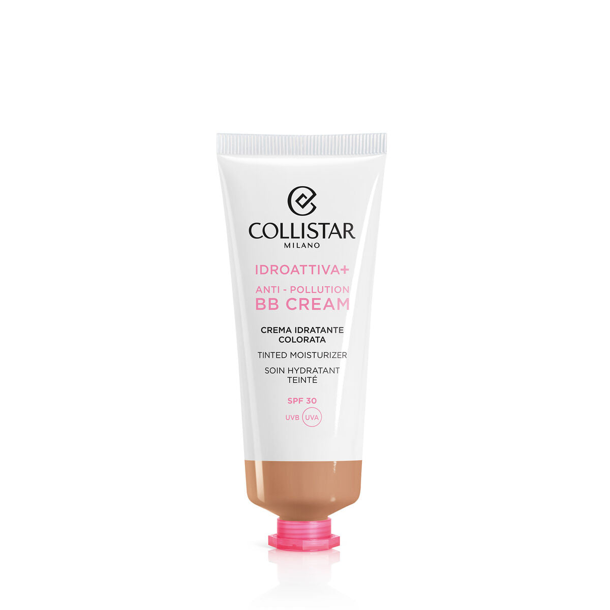 Hydraterende Crème met Kleur Collistar Iddroattiva+ Nº 3 dark Nº 3 - Dark Spf 30 50 ml Anti - vervuiling - Schoonheid, Make - up - Collistar