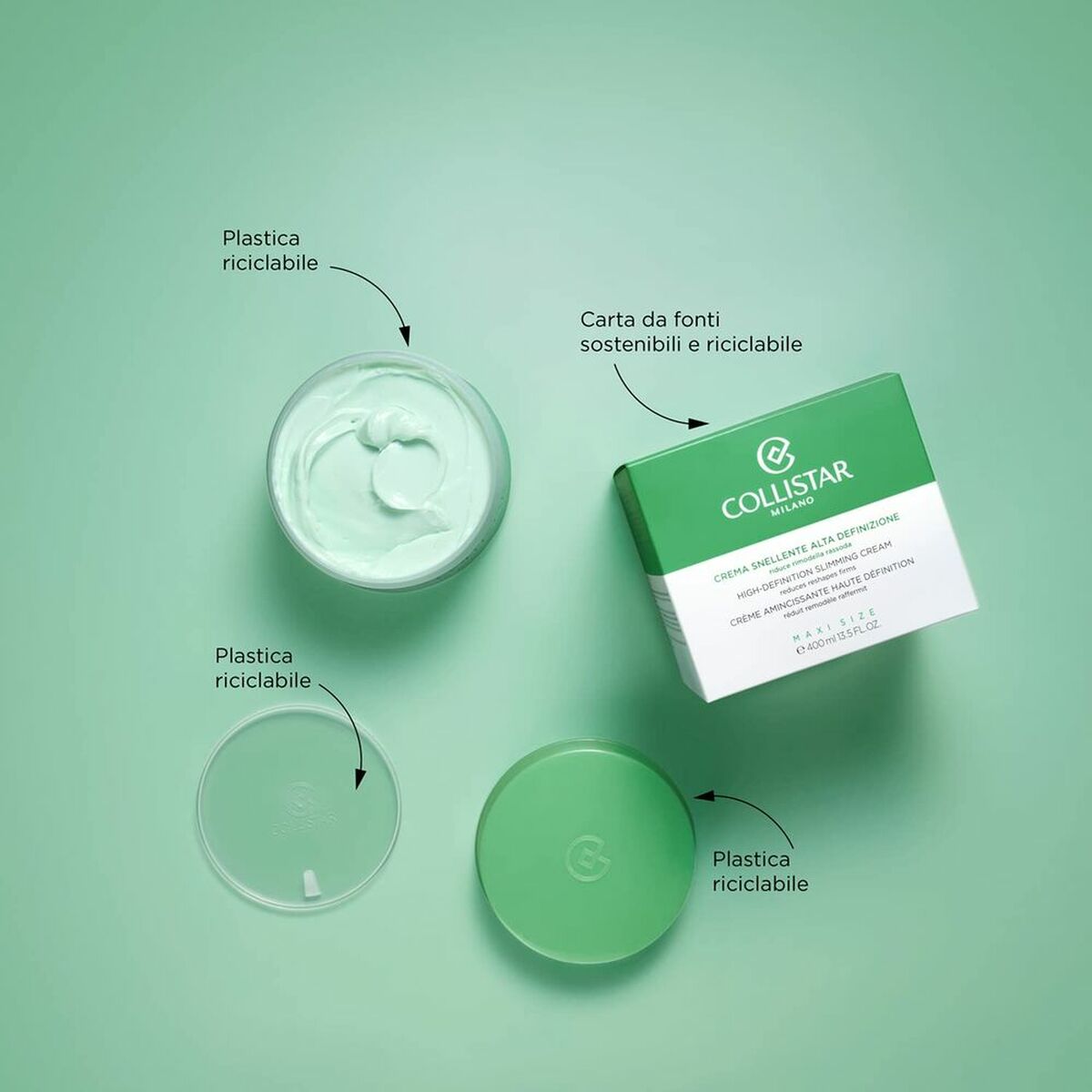Reducerende Crème Collistar Crema 400 ml