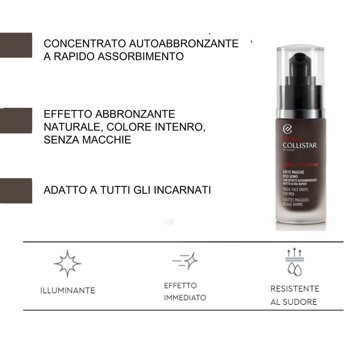 Zelfbruinende Bodylotion Collistar UOMO