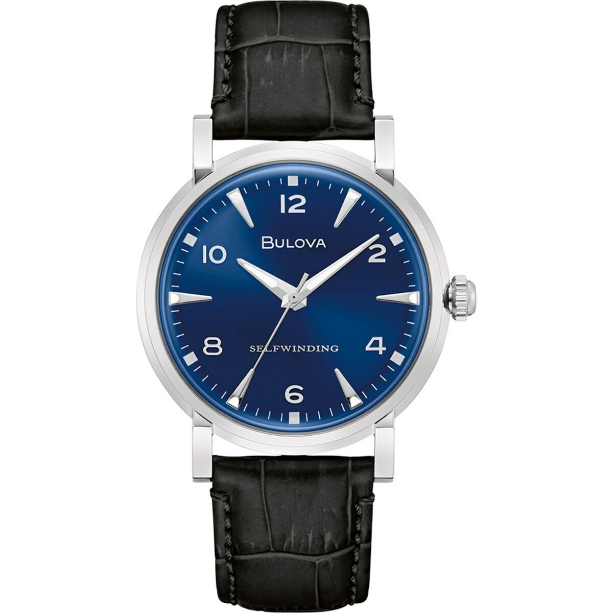 Horloge Heren Bulova 96A242 Zwart (Ø 40 mm)