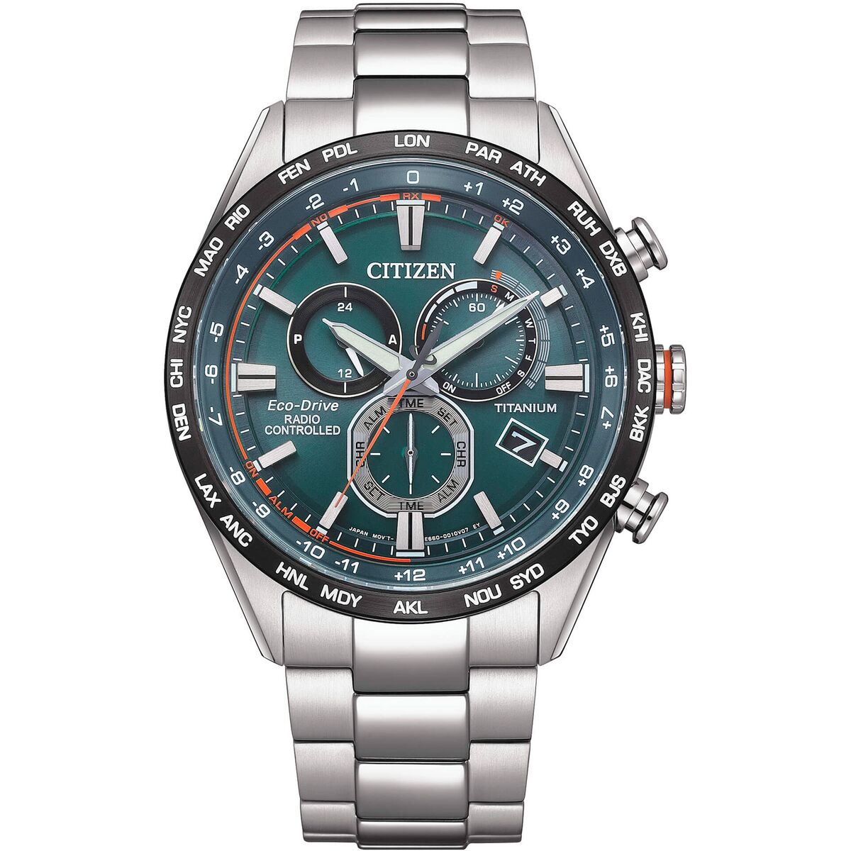 Citizen H660 Super Titanium Herenhorloge - Zilver ø 44 mm