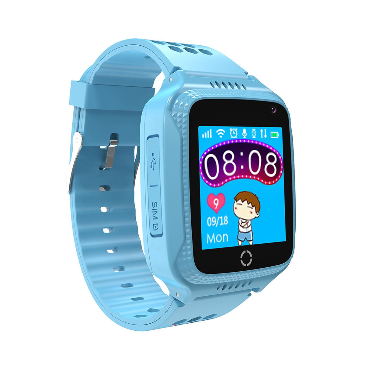 Smartwatch Celly KIDSWATCHLB Blauw 1,44"