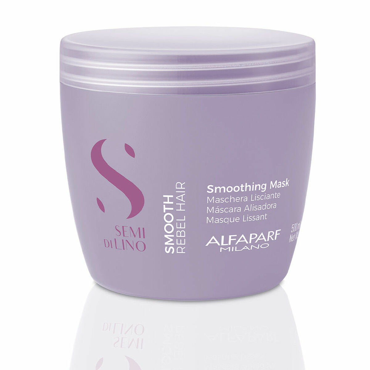 Hydraterend Masker Alfaparf Milano Semi Di Lino Smooth 500 ml