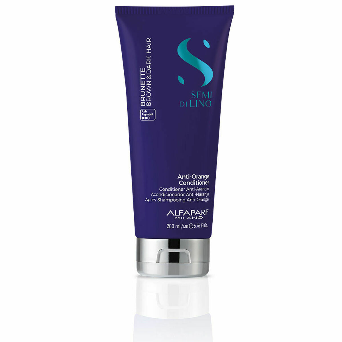 Kleurneutraliserende Conditioner Alfaparf Milano Semi Di Lino 200 ml Donker Haar - Schoonheid, Haarverzorging - Alfaparf Milano