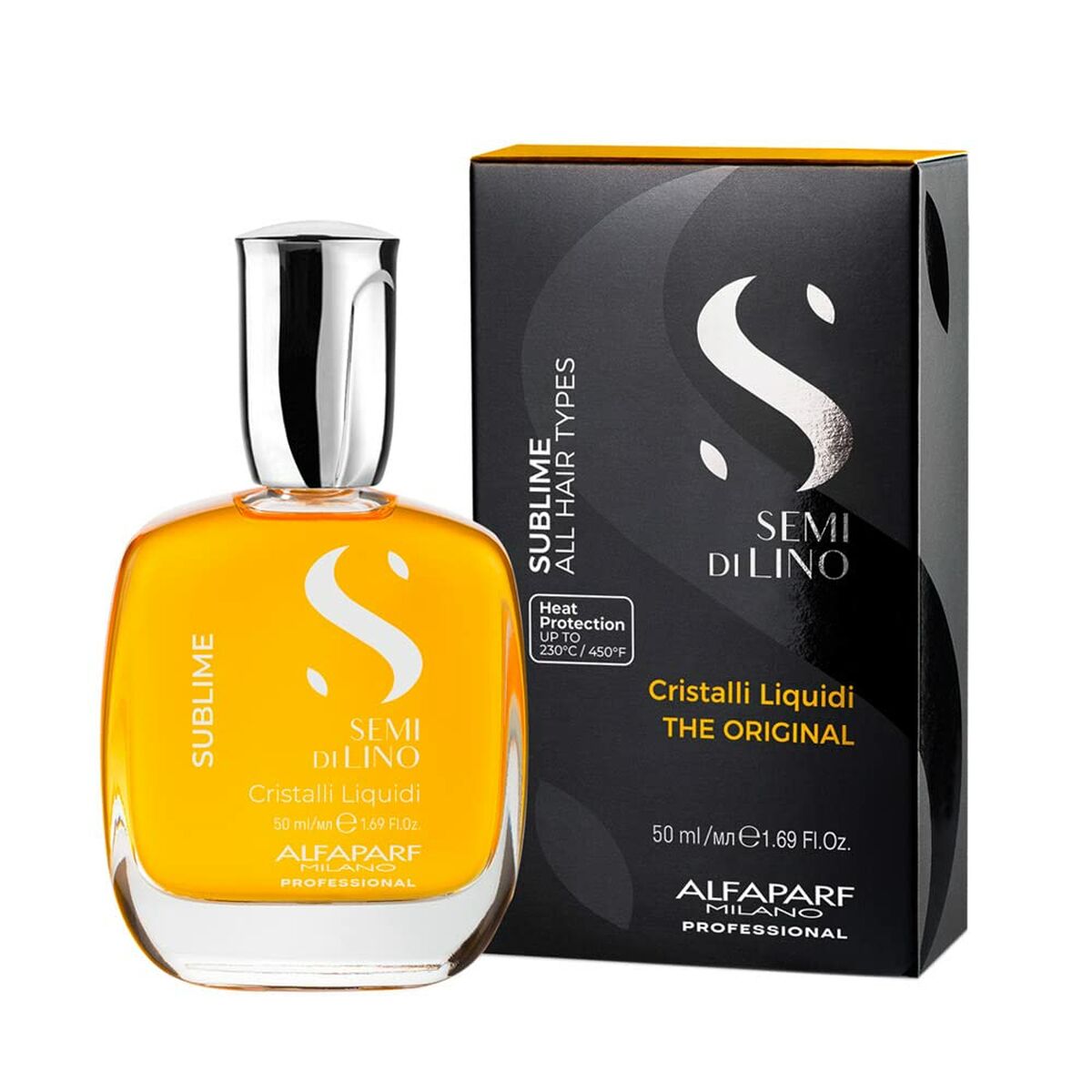 Haarserum Alfaparf Milano Semi Di Lino 50 ml Helderheid