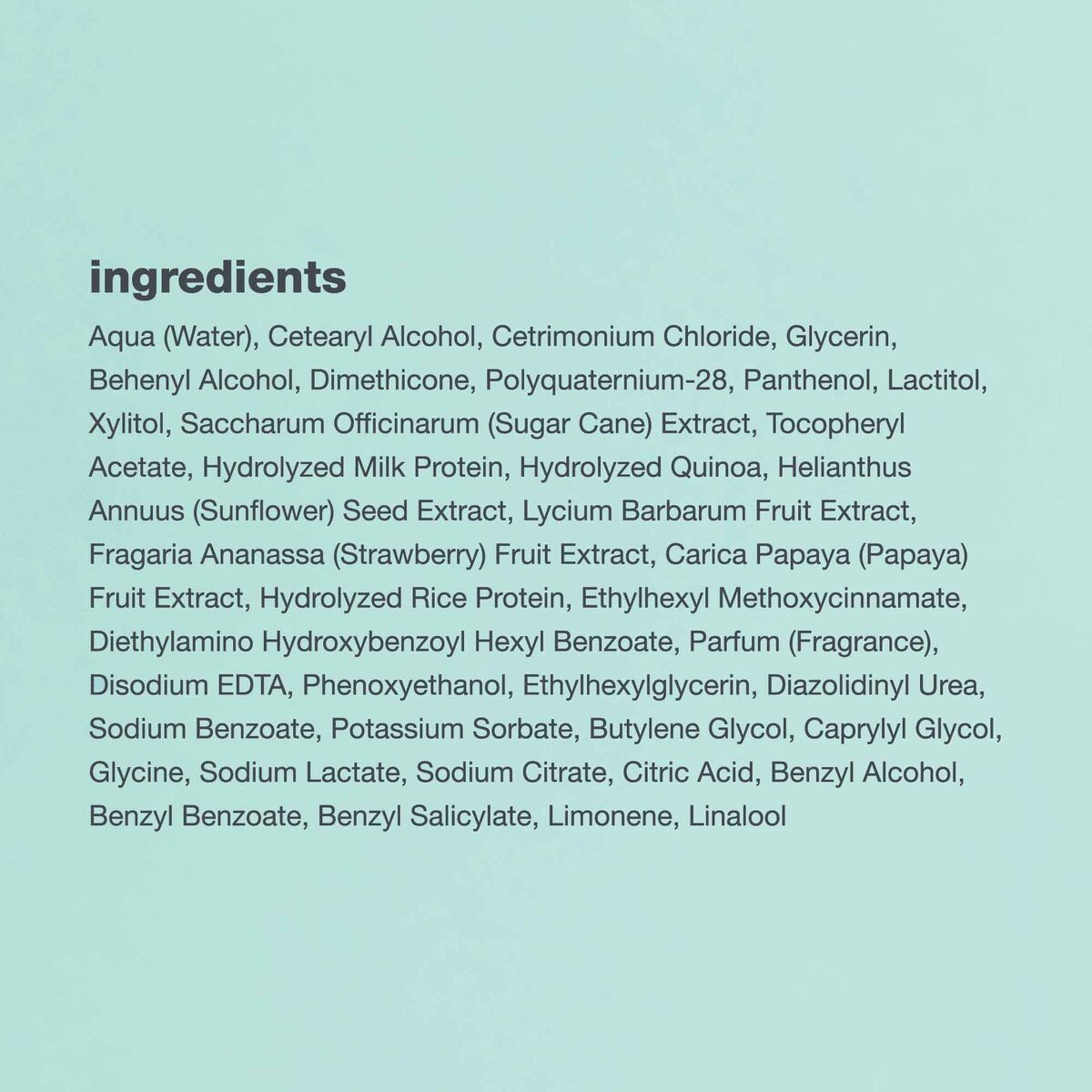 Conditioner Milk Shake