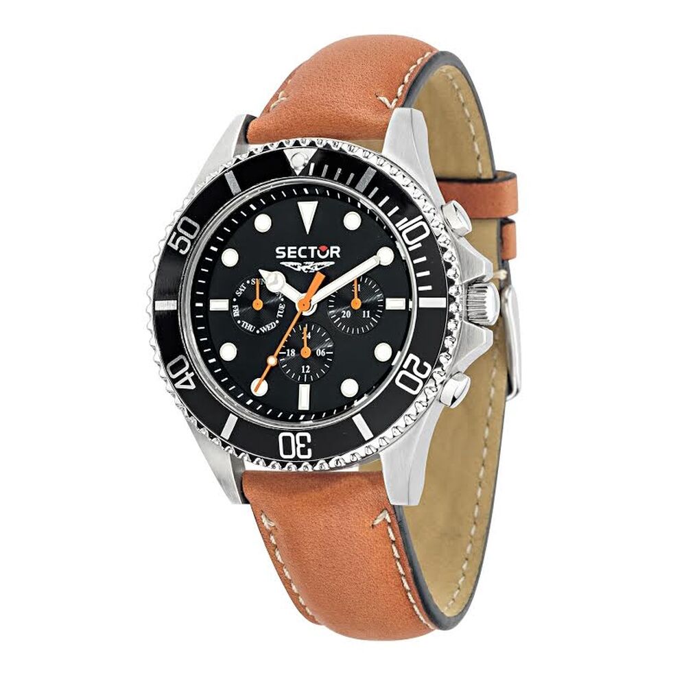 Horloge Heren Sector R3251161012 Zwart Zilverkleurig - Klokken, Heren - Sector