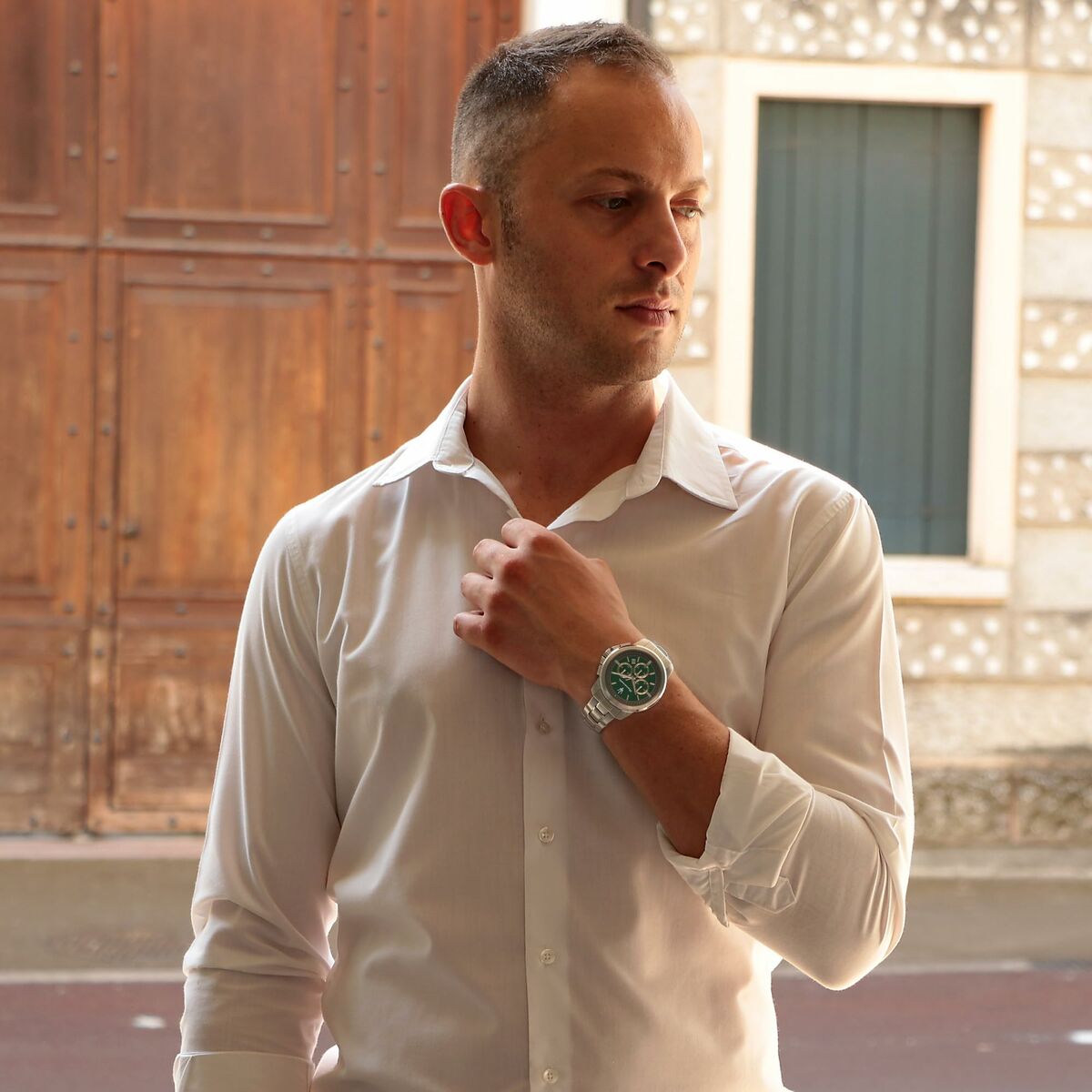 Horloge Heren Maserati R8873621017 Groen (Ø 44 mm)