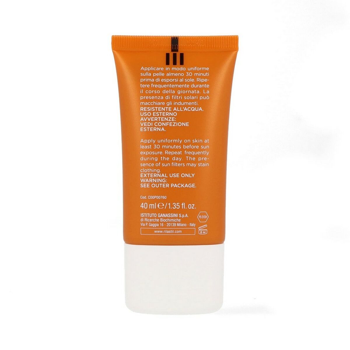 Anti Bruine vlekken Zonnebrandlotion Rilastil Sun System Medium Spf 50 Spf 50+ 40 ml
