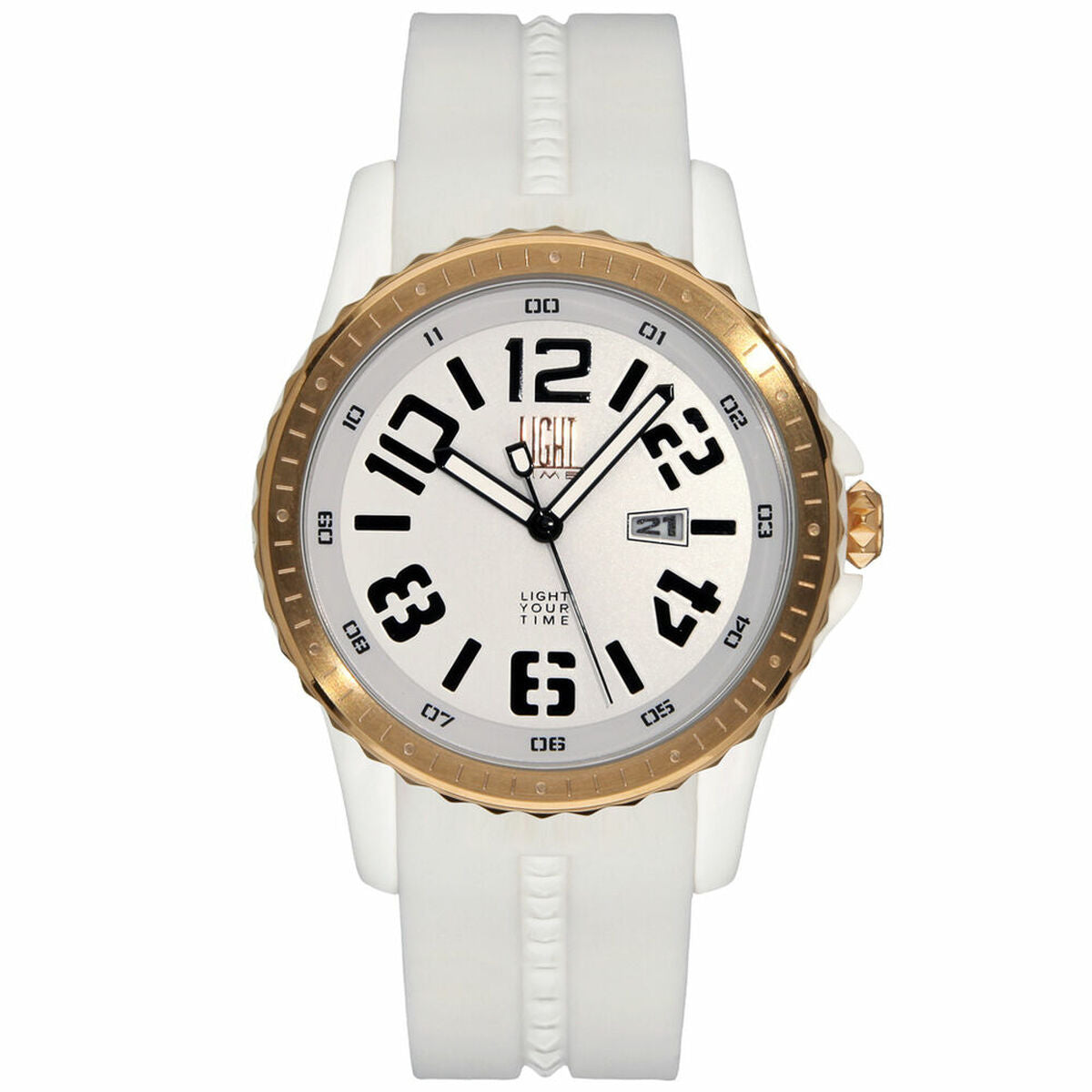 Horloge Uniseks Light Time SPEED WAY (Ø 41 mm)
