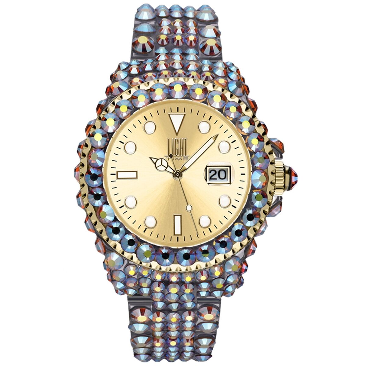 Horloge Dames Light Time MEDITERRANEO (Ø 39 mm)