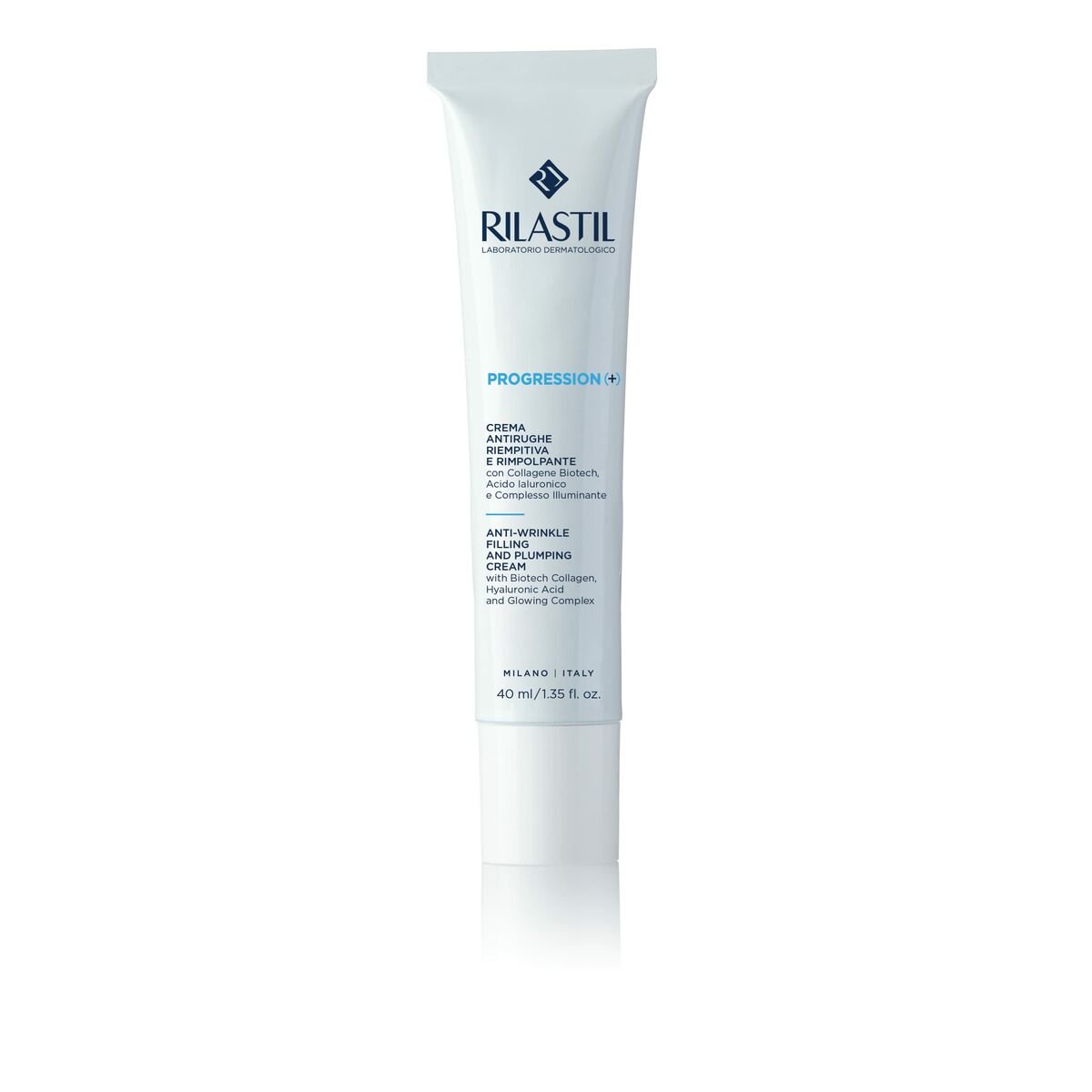 Gezichtscrème Rilastil Progression+ 40 ml Anti - Rimpel - Schoonheid, Huidverzorging - Rilastil
