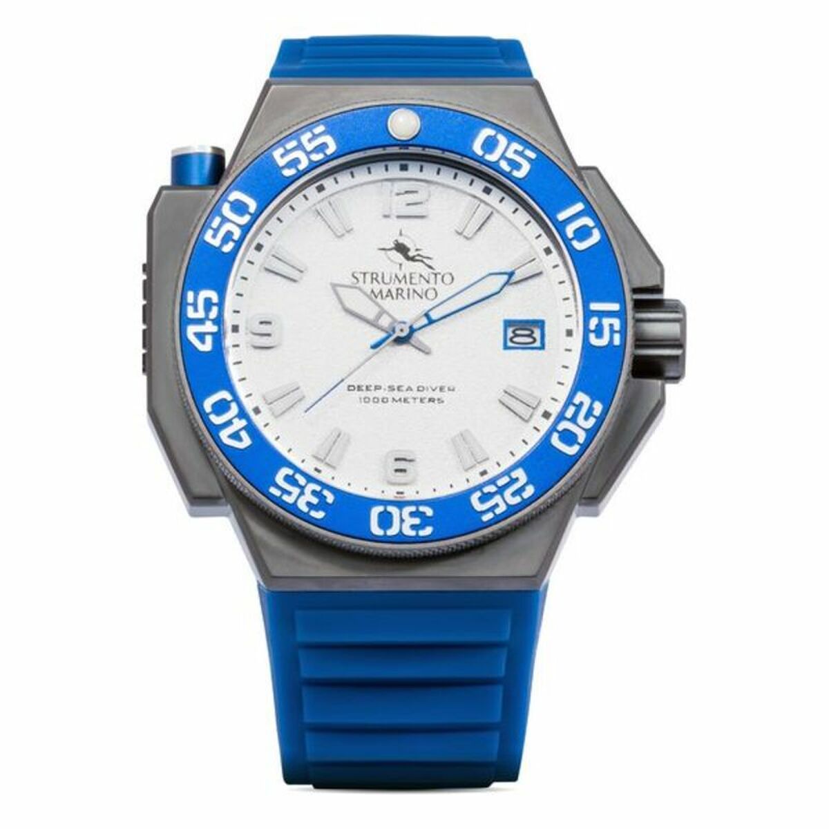 Horloge Heren Strumento Marino SM129S - TT - BN - BL (Ø 46 mm) - Klokken, Heren - Strumento Marino