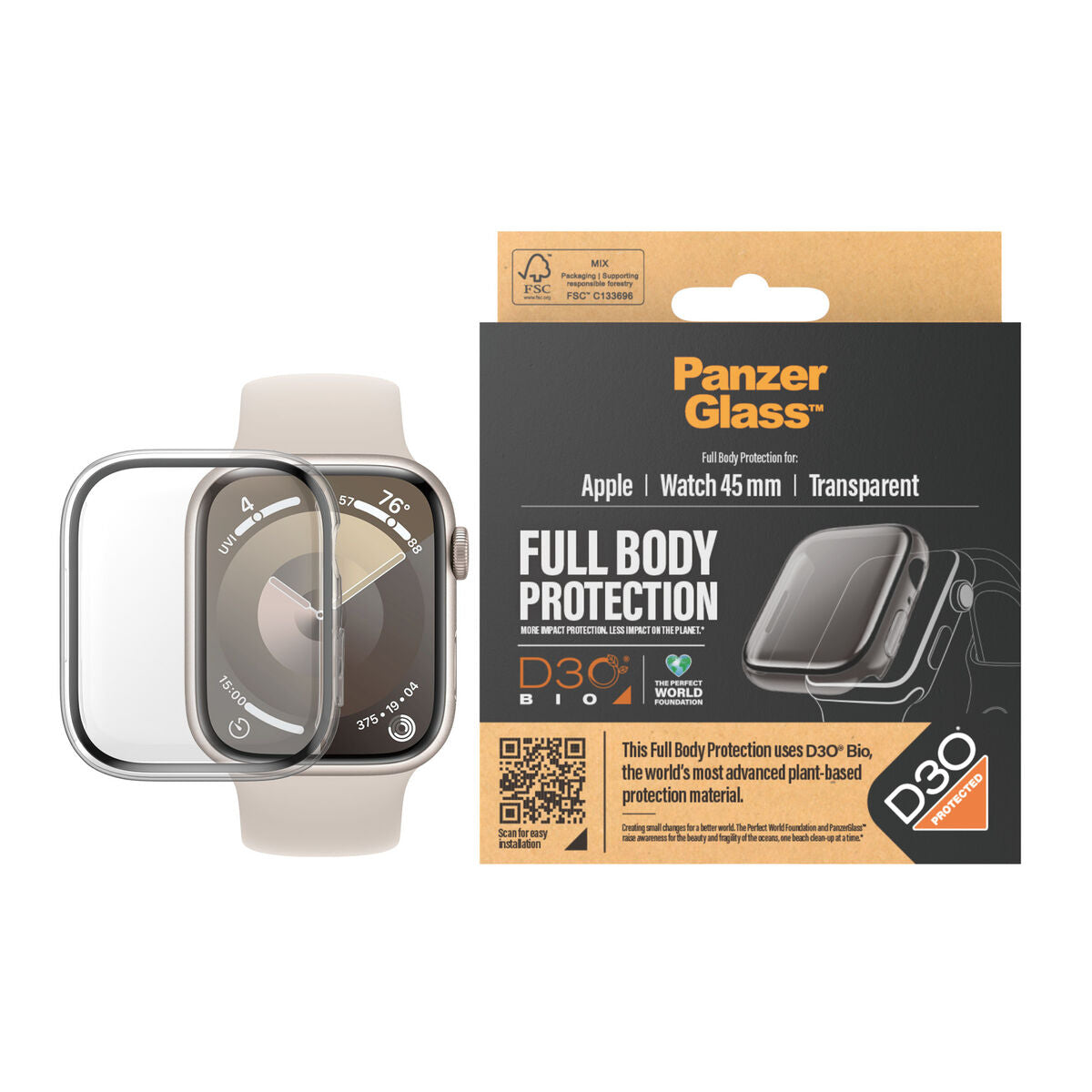 Smartwatch Panzer Glass 3687 Transparant - Elektronica - Panzer Glass