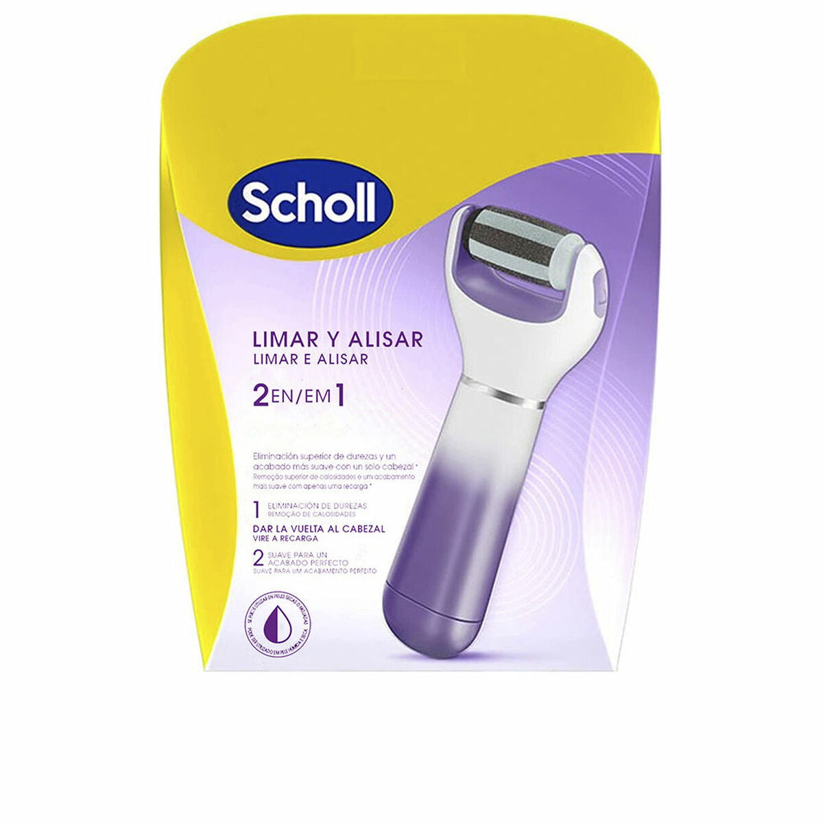 Elektrische Vijl voor Eelt Scholl EXPERT CARE 2 in 1