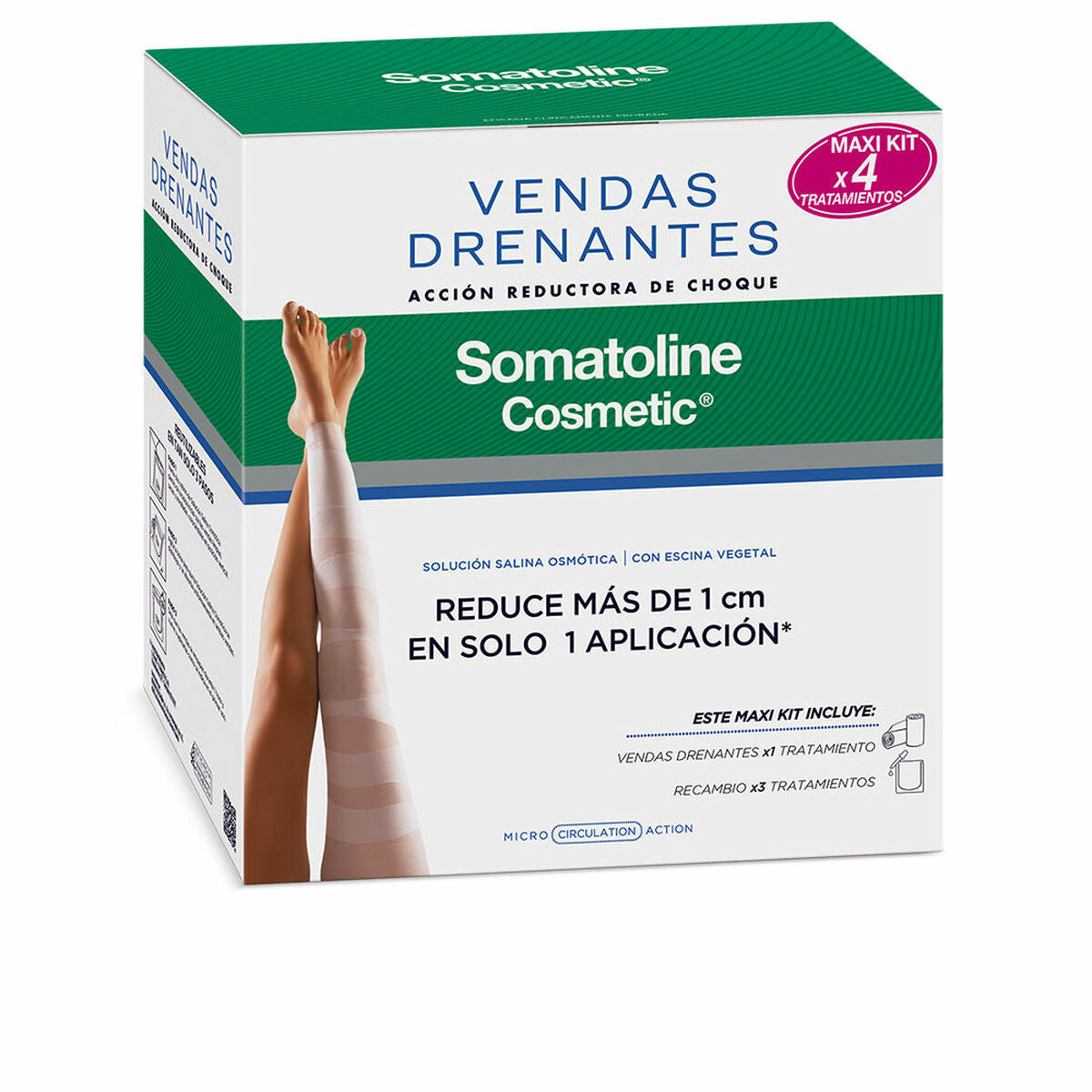 Verband Somatoline 4 Onderdelen Aftappen
