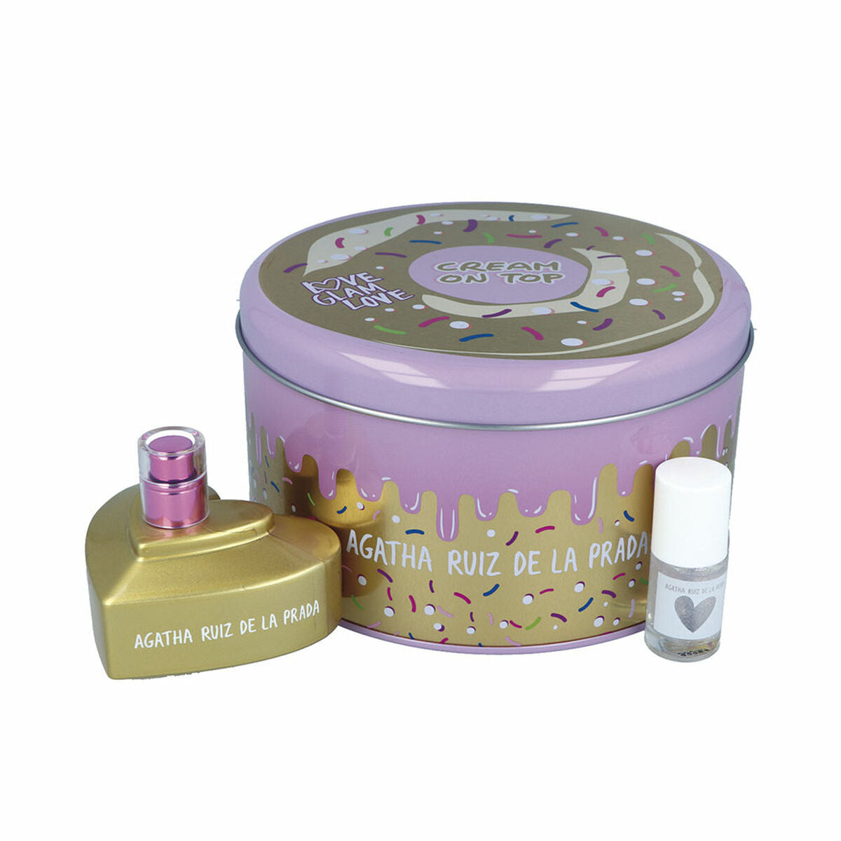Parfumset voor Dames Agatha Ruiz De La Prada Love Glam Love 2 Onderdelen