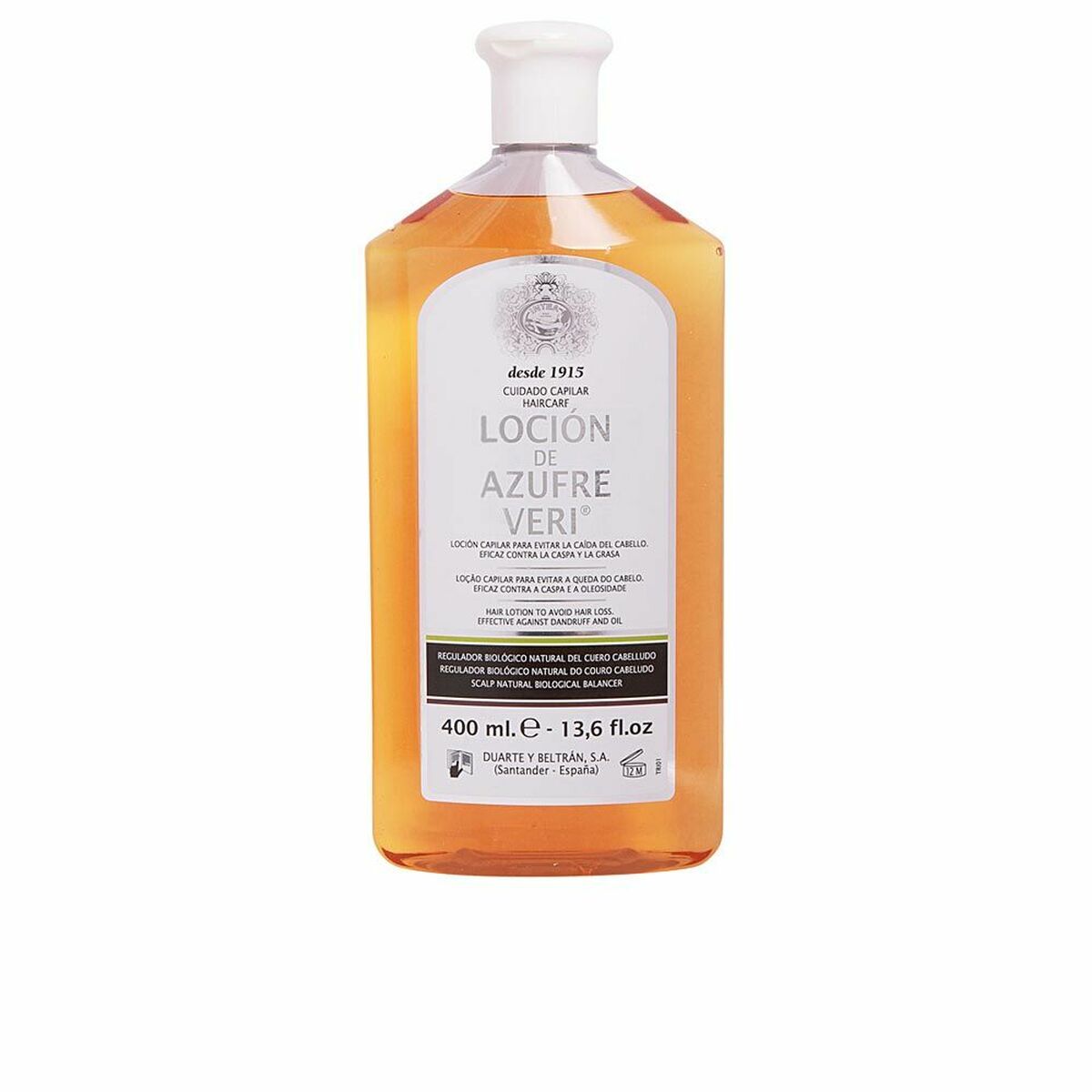 Anti-Haarverlies Lotion Azufre Veri Azufre Veri 400 ml