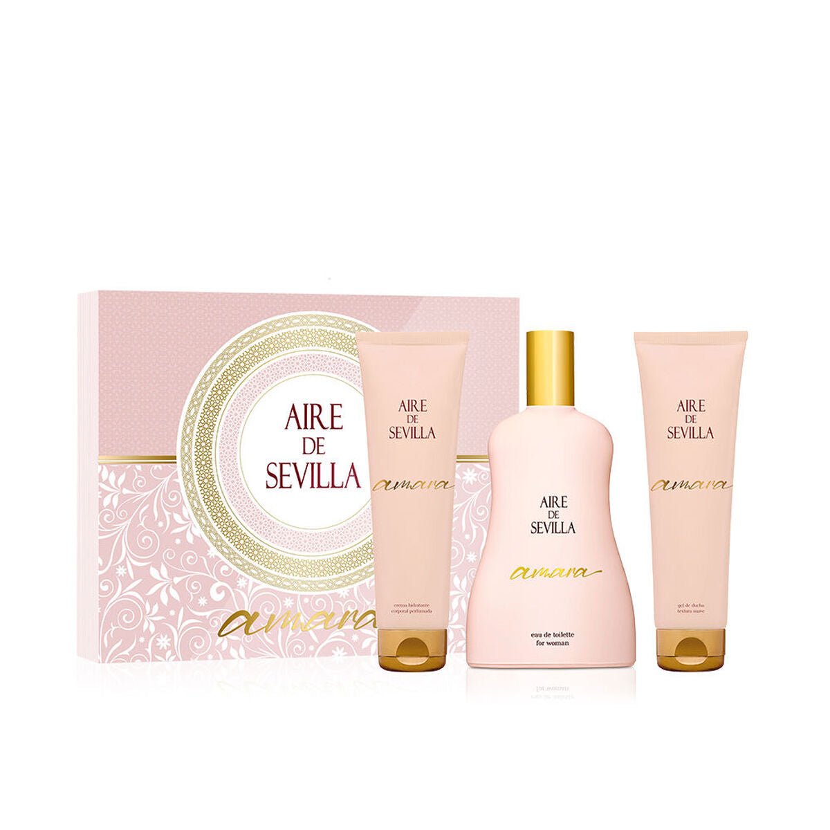 Parfumset voor Dames Aire de Sevilla AMARA 3 Onderdelen - Schoonheid, Parfums en geuren - Aire de Sevilla