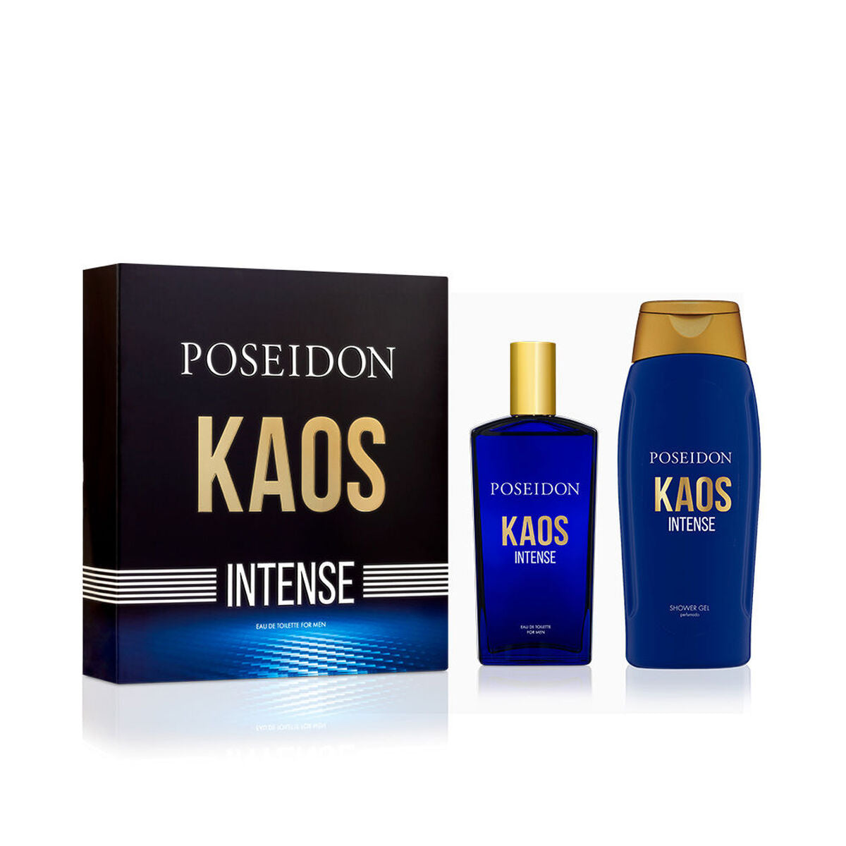 Parfumset voor Heren Poseidon KAOS INTENSE 2 Onderdelen