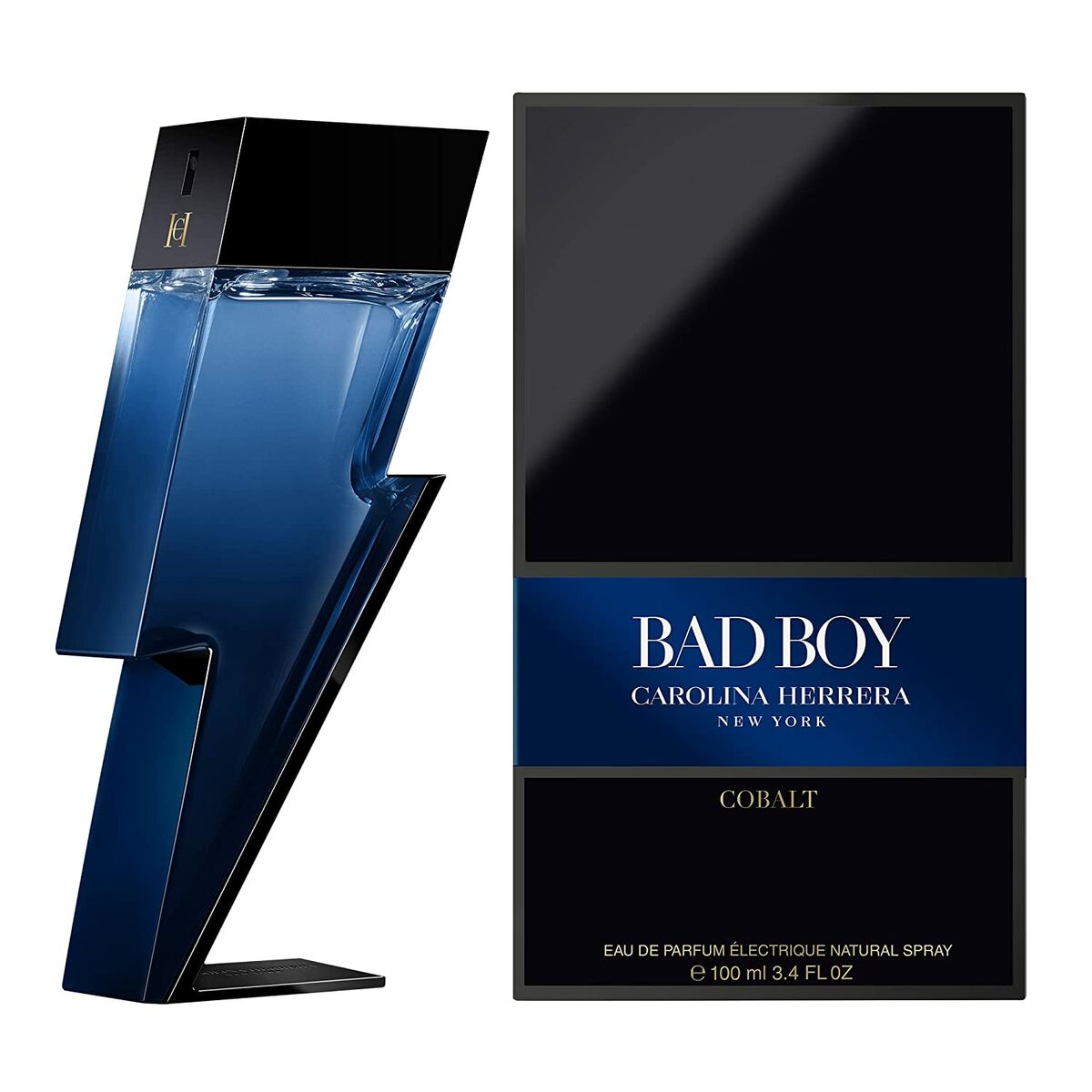 Uniseks Parfum Carolina Herrera BAD BOY Bad Boy Cobalt EDP 100 ml