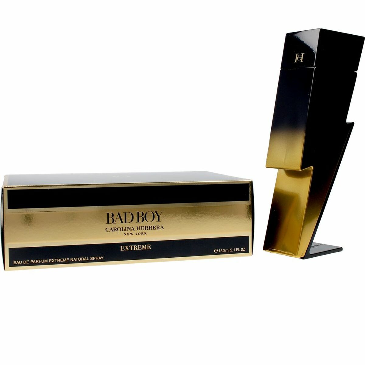 Herenparfum Carolina Herrera BAD BOY EDP 150 ml - Schoonheid, Parfums en geuren - Carolina Herrera