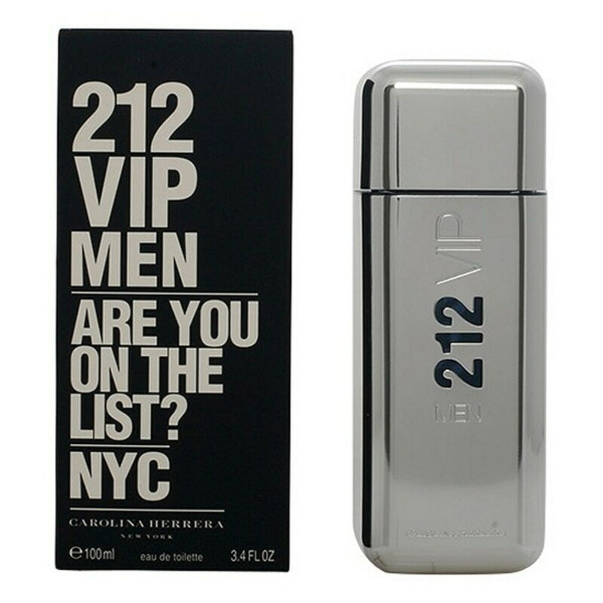 Herenparfum Carolina Herrera 212 Vip Men EDT 100 ml - Schoonheid, Parfums en geuren - Carolina Herrera