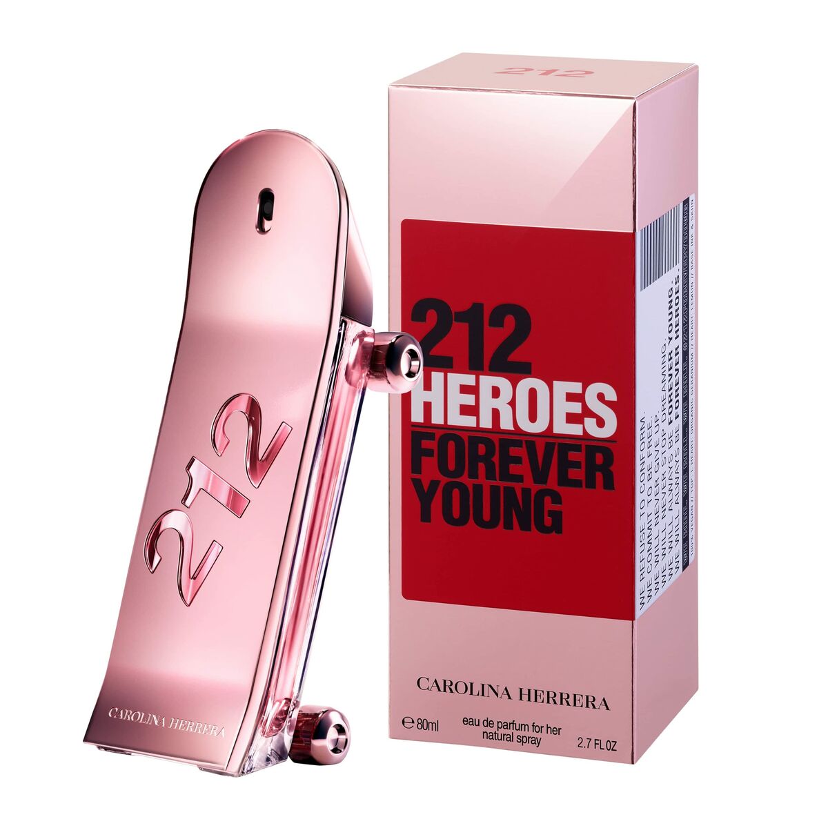 Damesparfum Carolina Herrera 212 Heroes For Her EDP 80 ml - Schoonheid, Parfums en geuren - Carolina Herrera
