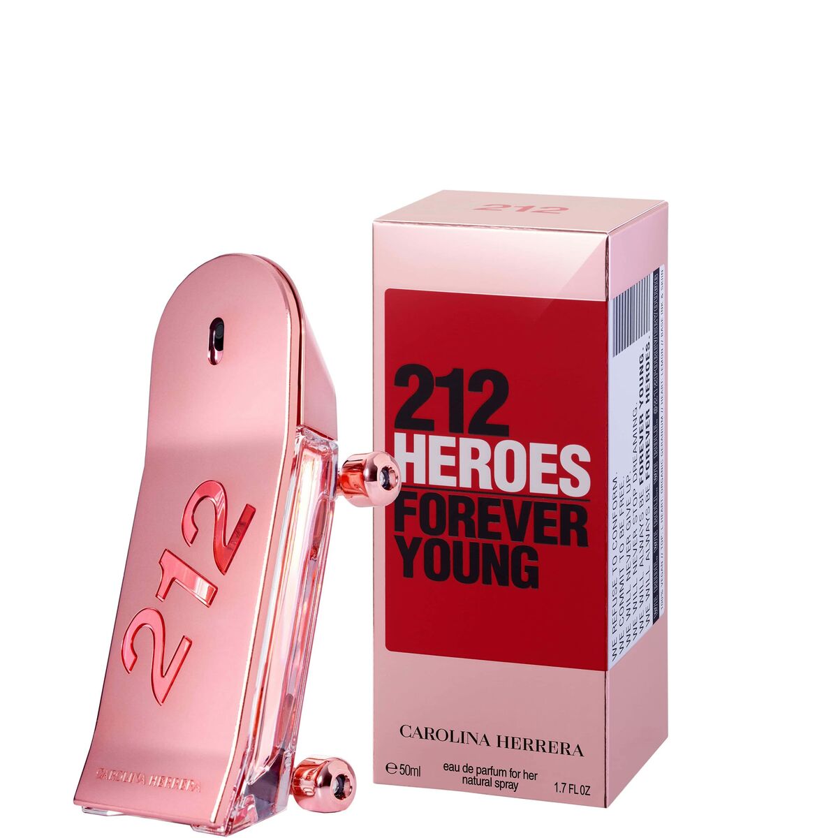Damesparfum Carolina Herrera 212 Heroes For Her EDP EDP 50 ml - Schoonheid, Parfums en geuren - Carolina Herrera