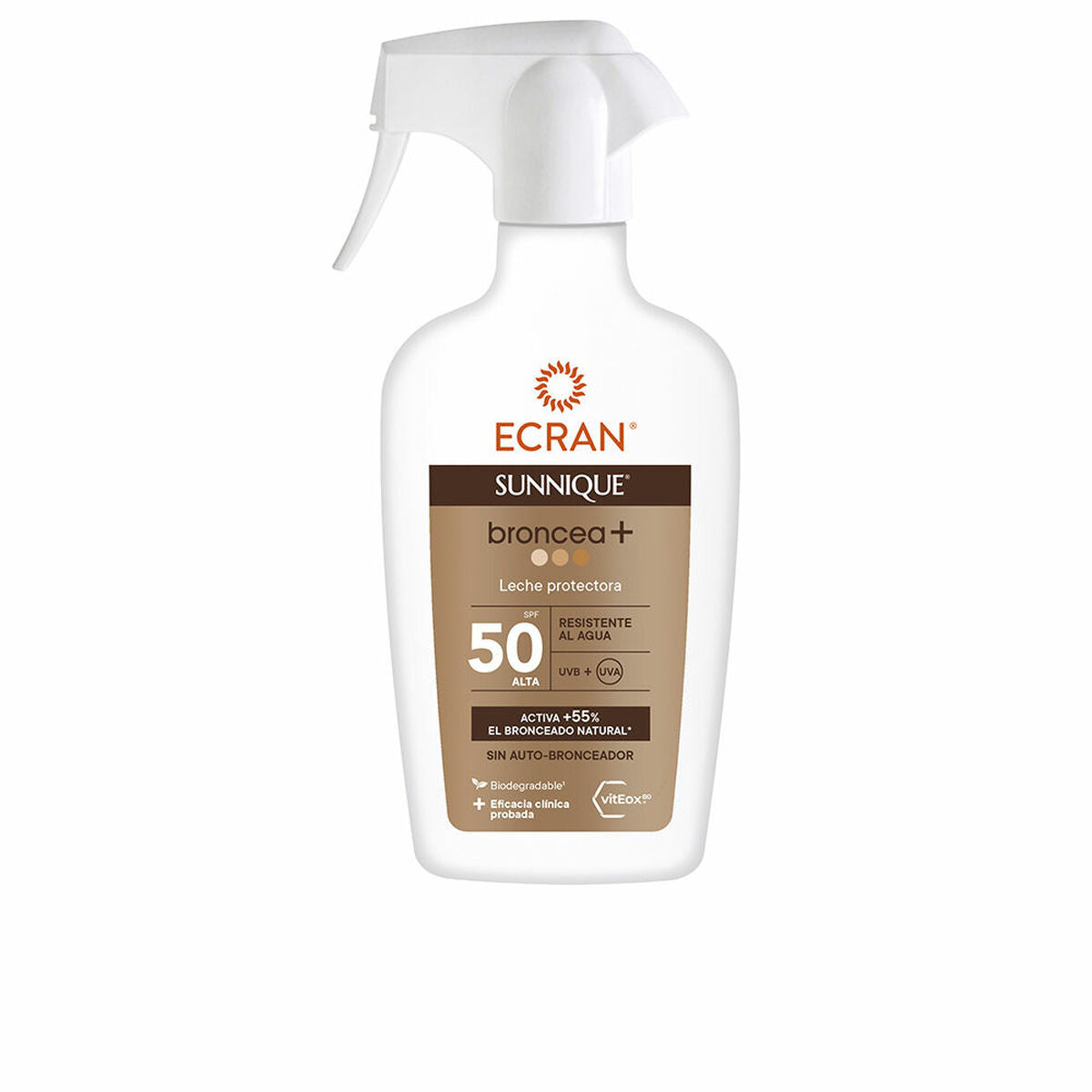 Zonnemelk Ecran Ecran Sunnique Spf 50 270 ml Bruiner - Schoonheid, Huidverzorging - Ecran