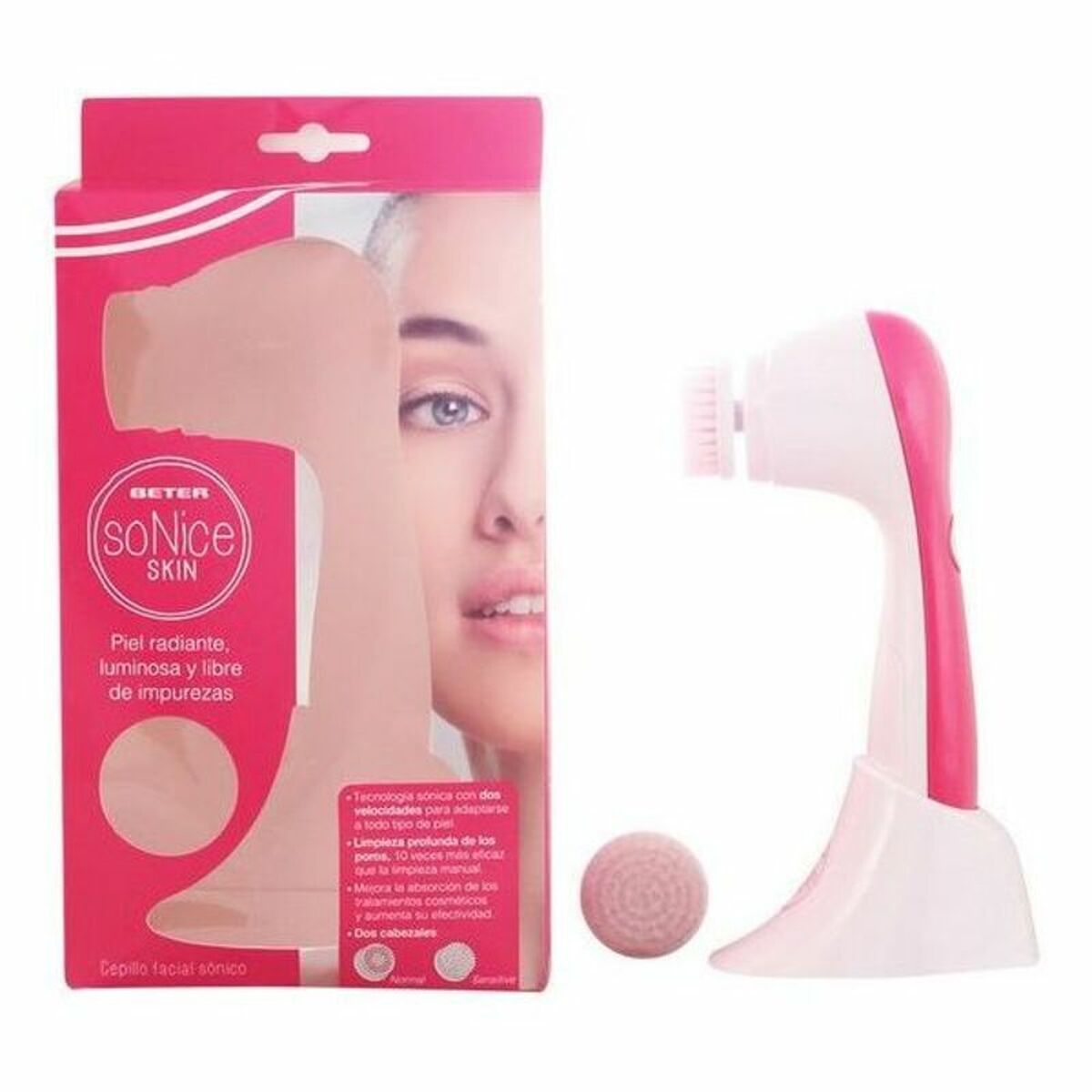Reinigende gezichtsborstel Beter CEPILLO FACIAL - Schoonheid, Huidverzorging - Beter