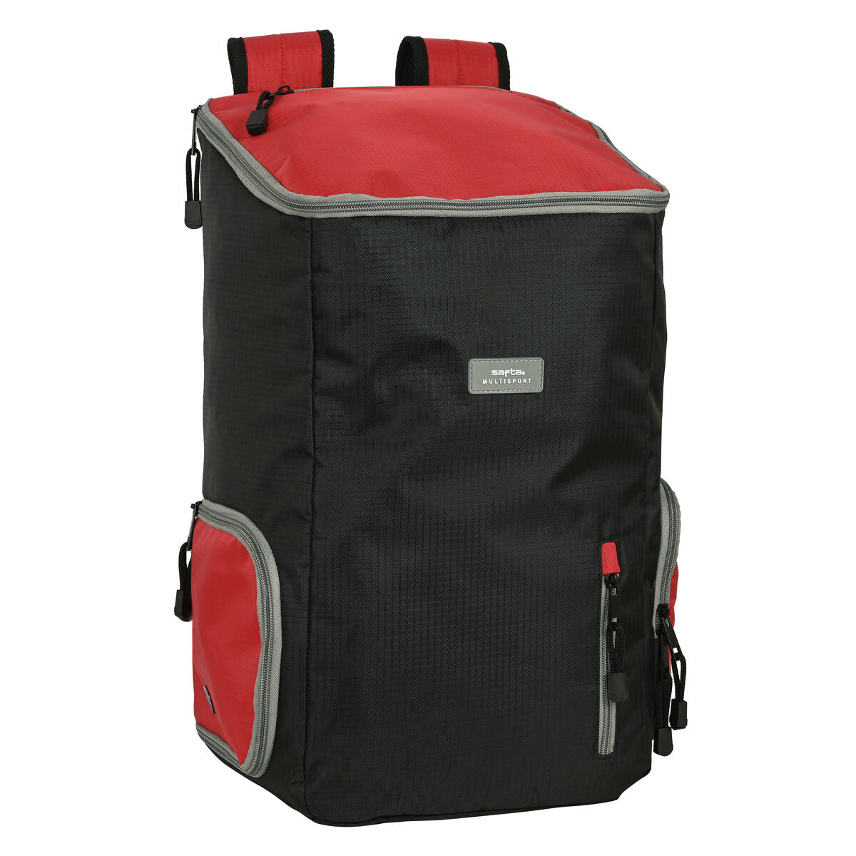 Rugzak Safta Multisports Zwart Rood Sportief 28 x 50 x 22 cm - Bagage, Rugzakken - Safta