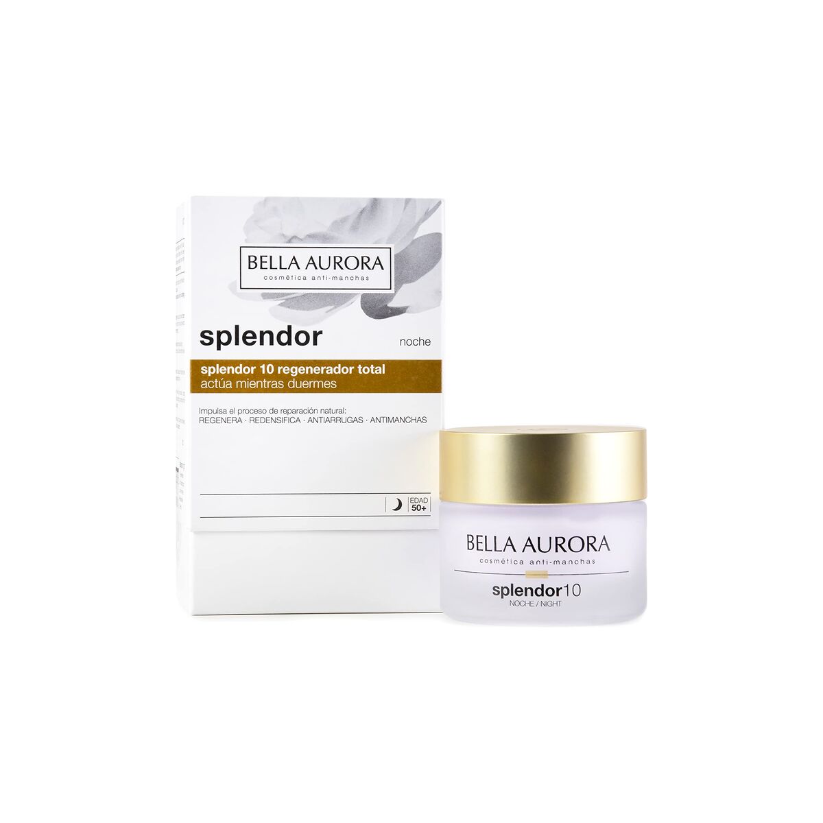 Nachtcrème Bella Aurora Splendor 50 ml - Schoonheid, Huidverzorging - Bella Aurora