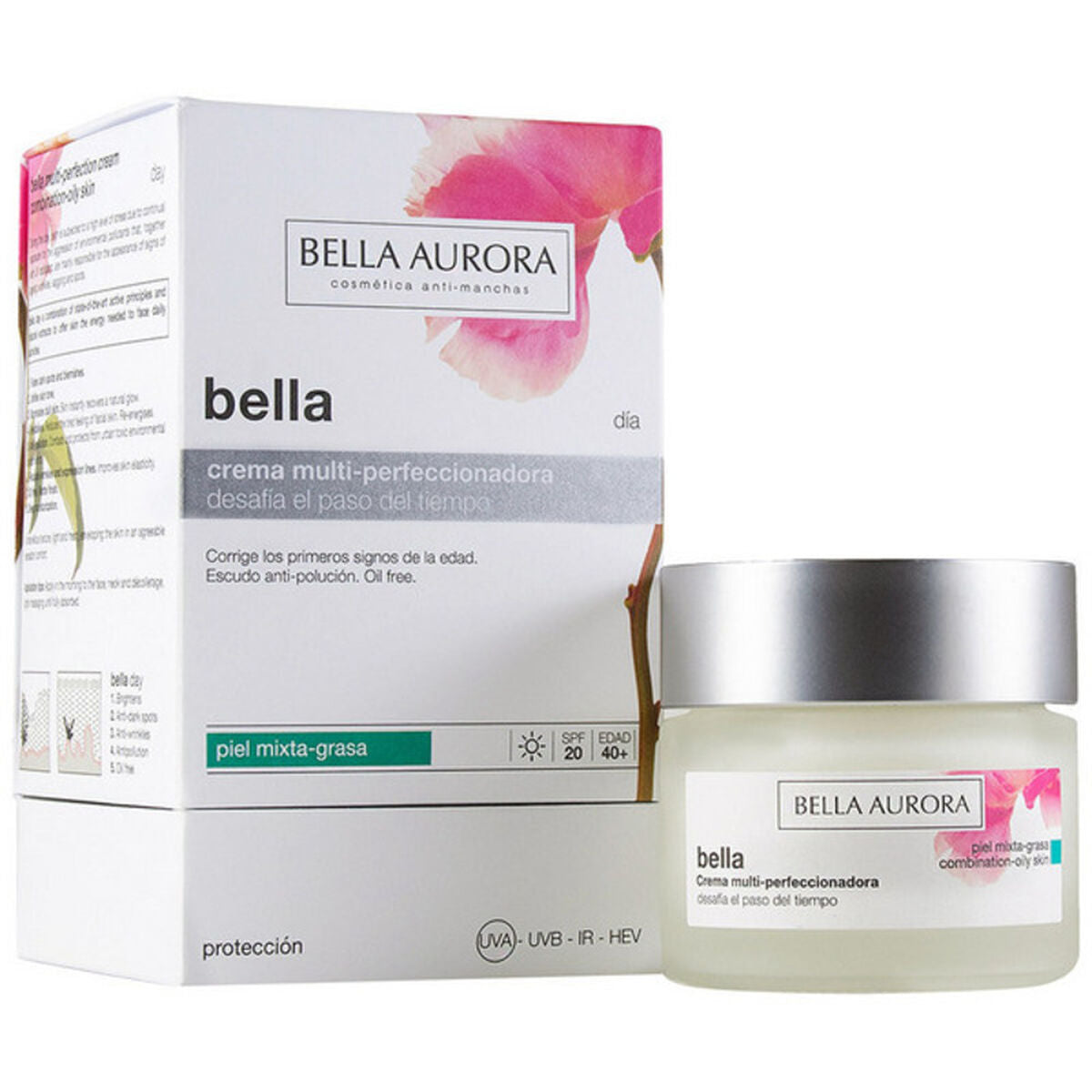 Anti - Aging Dagcrème Bella Aurora SPLENDOR 40 Spf 20 50 ml - Schoonheid, Huidverzorging - Bella Aurora