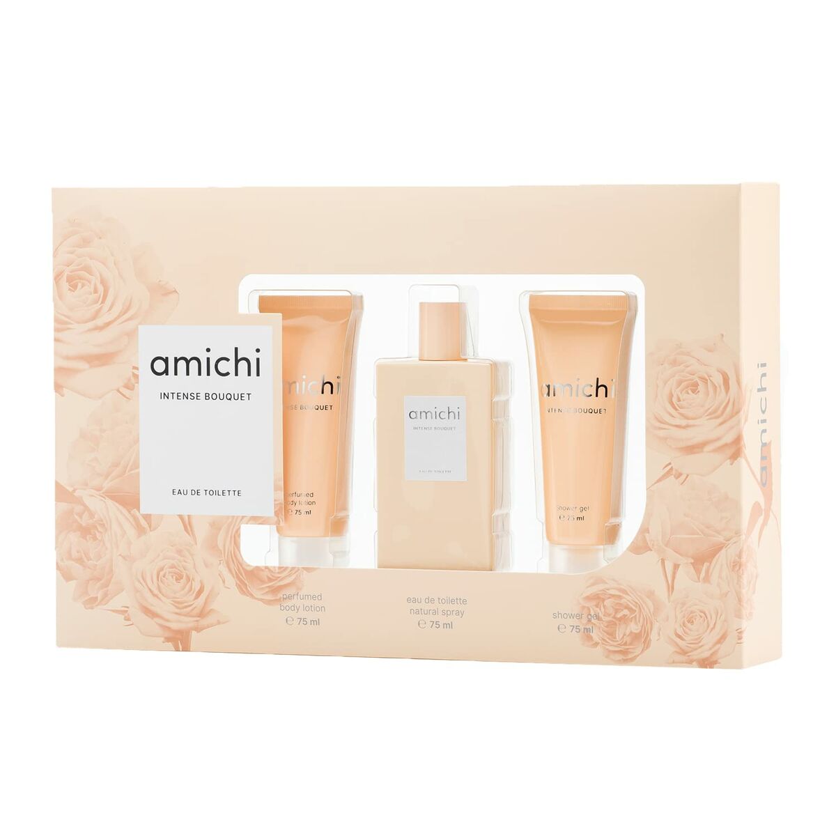 Parfumset voor Dames Amichi Intense Bouquet 3 Onderdelen - Schoonheid, Parfums en geuren - Amichi
