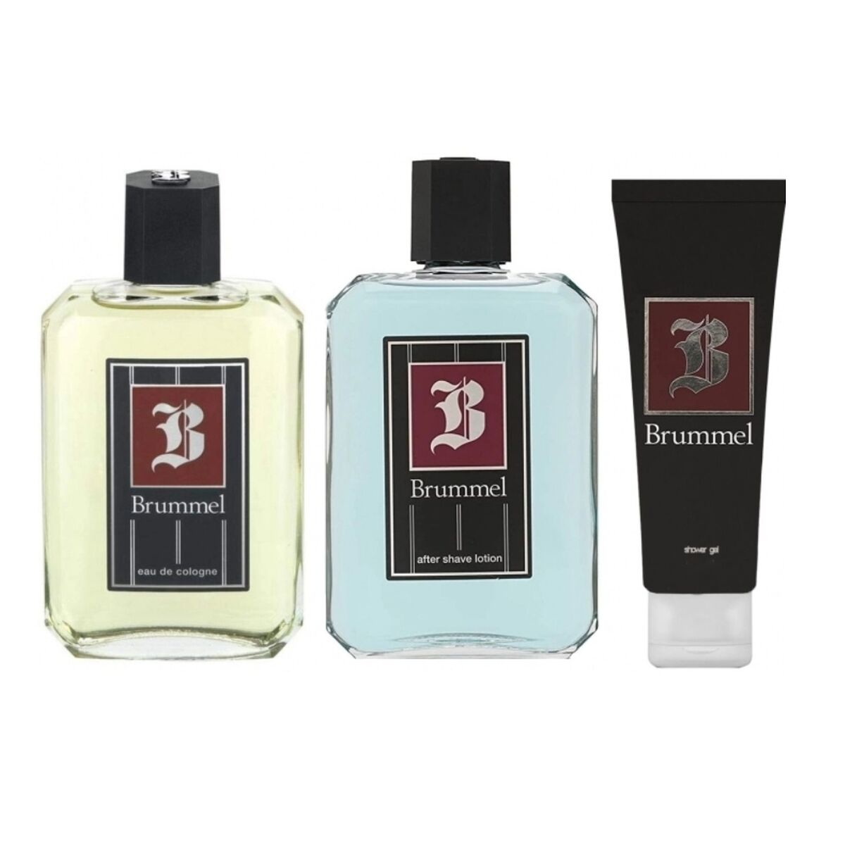 Parfumset voor Heren Puig EDC Brummel 3 Onderdelen - Schoonheid, Parfums en geuren - Puig