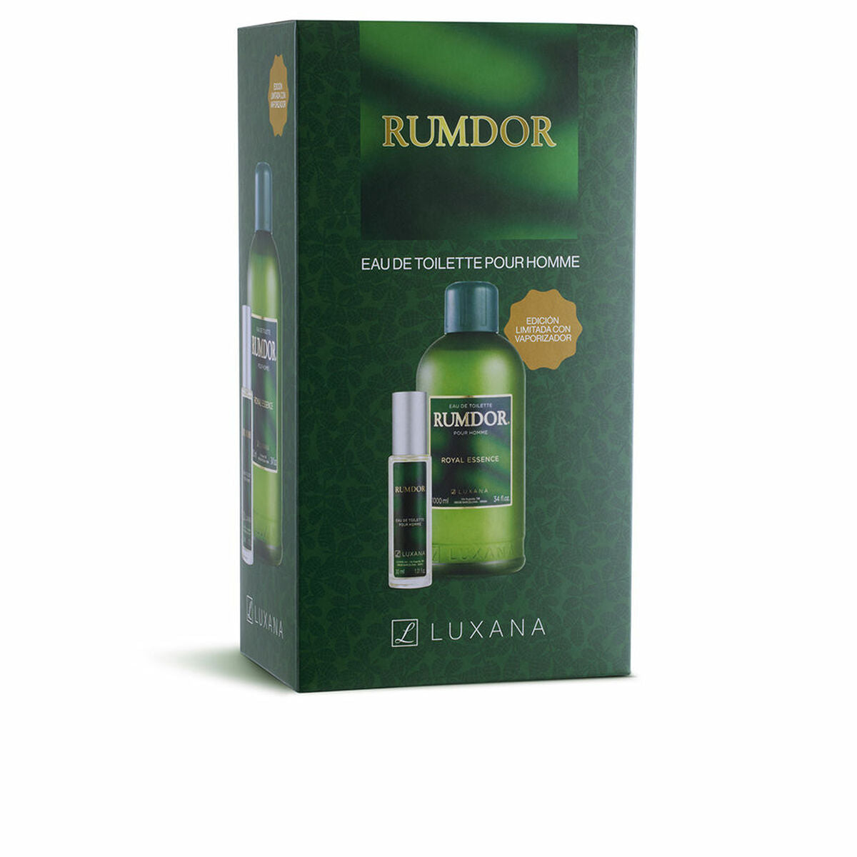 Parfumset voor Heren Luxana Rumdor 2 Onderdelen - Schoonheid, Parfums en geuren - Luxana