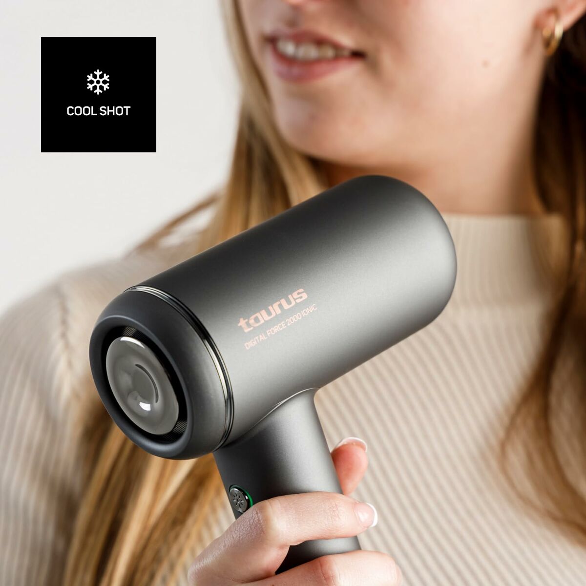 Föhn Taurus FORCE 2000 IONI Zwart 1800 W