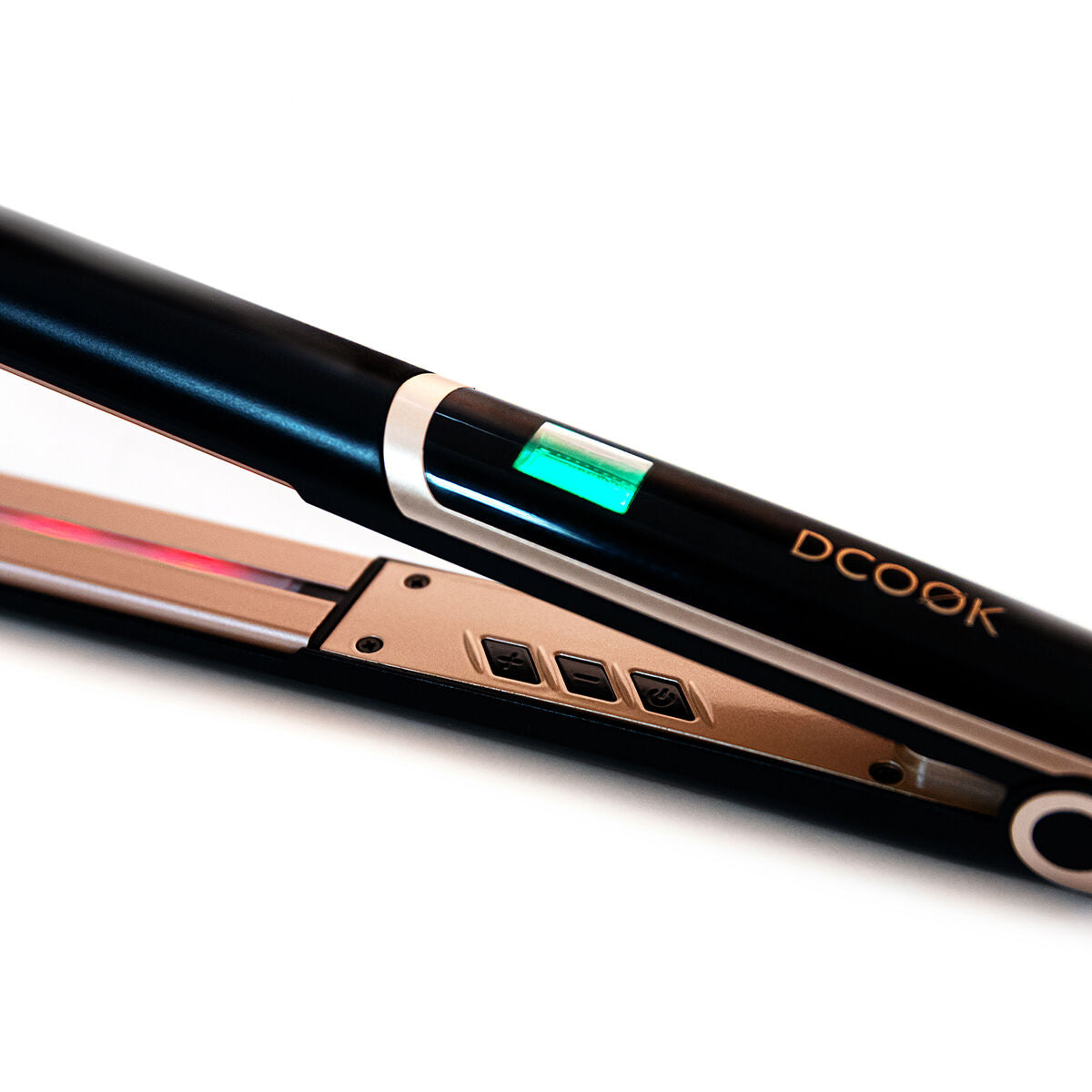 Keramische Hair Straighteners Dcook Gallery Zwart 45 W Infrarood - Schoonheid, Haarverzorging - DCOOK