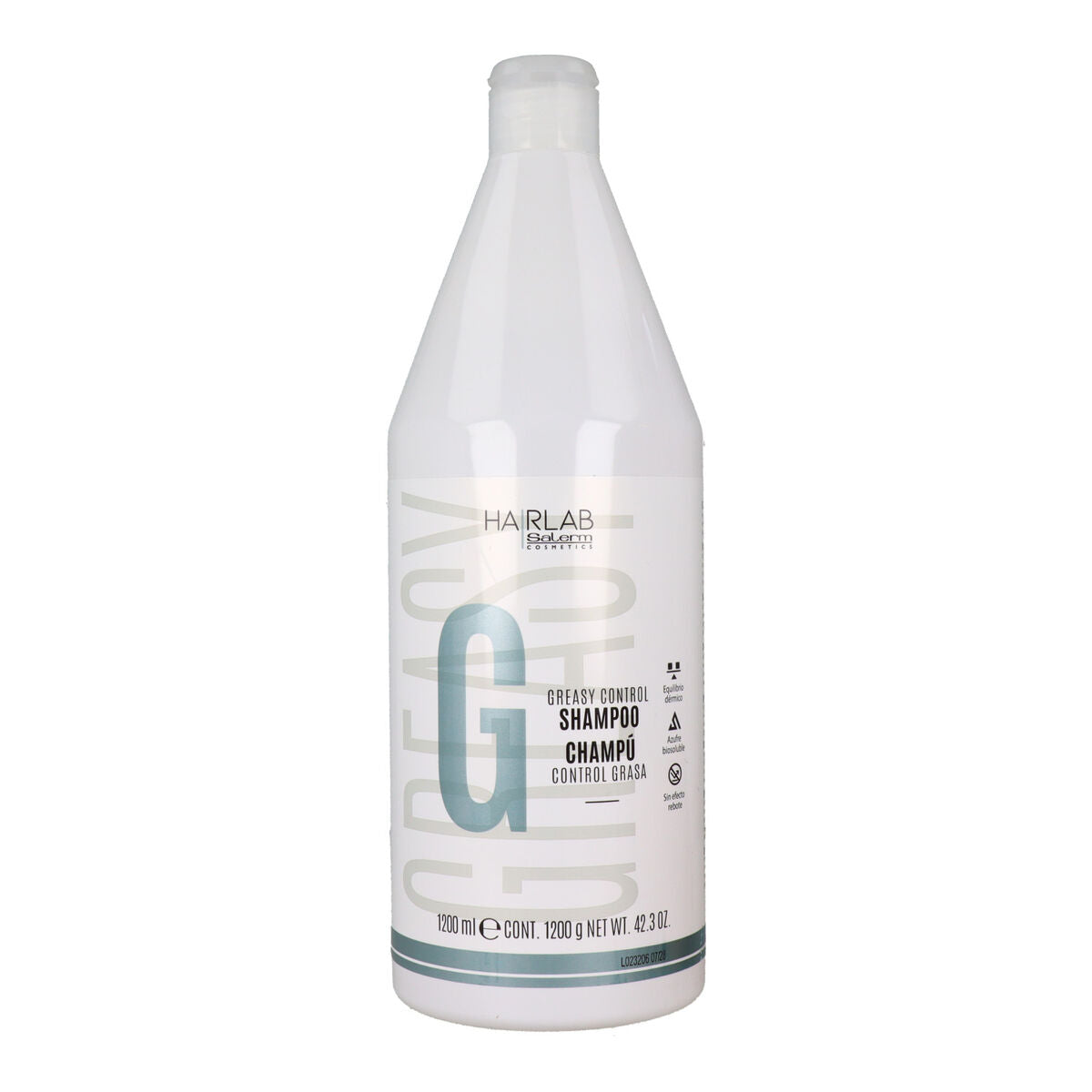 Shampoo Salerm Control 1,2 L Vet haar - Schoonheid, Haarverzorging - Salerm