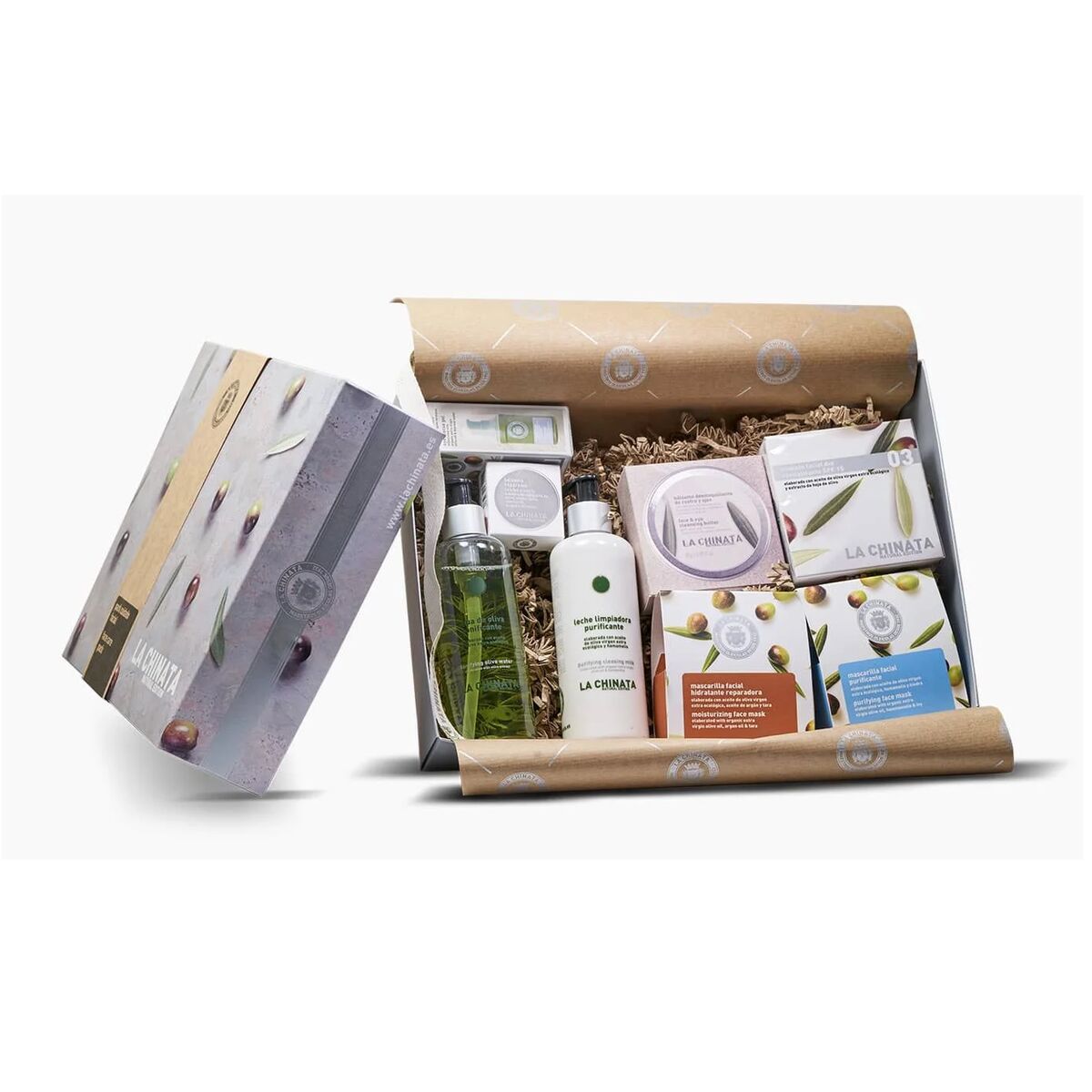 Cosmetica Set La Chinata Facial Care Pack 8 Onderdelen - Schoonheid, Huidverzorging - La Chinata