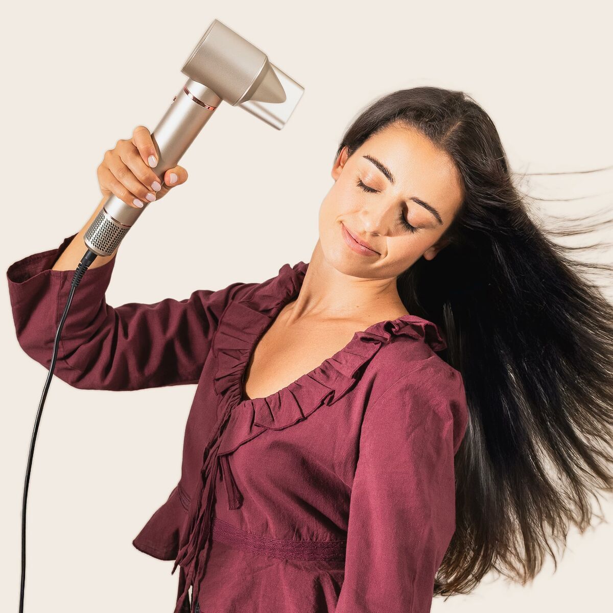 Krulijzer UFESA PRO GLAM TWIST Wit Zwart