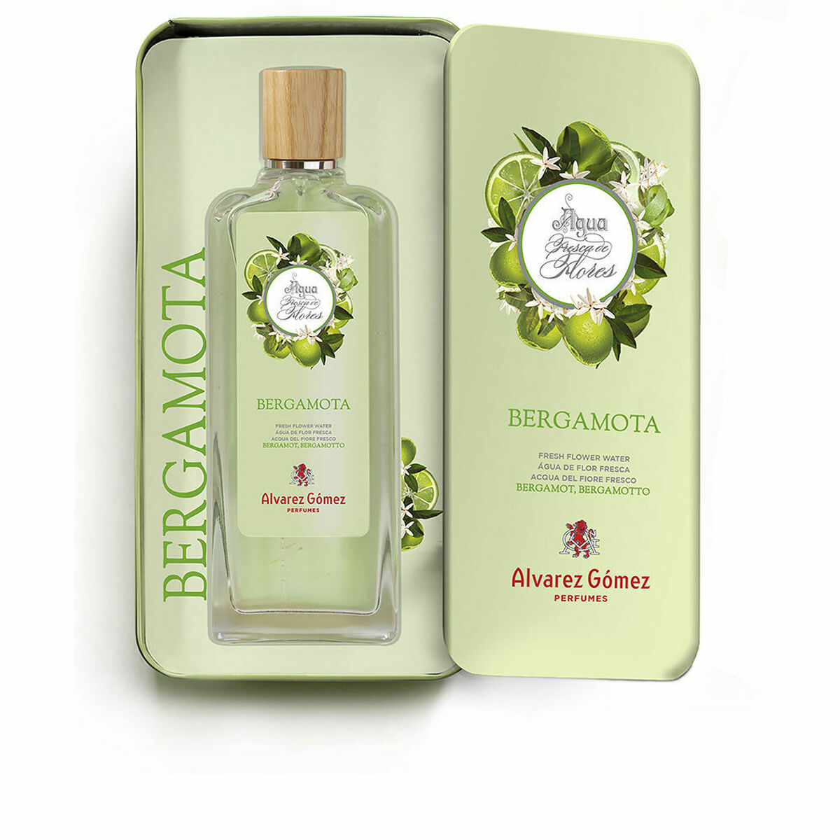 Uniseks Parfum Alvarez Gomez Agua Fresca Flores Bergamota EDT 150 ml