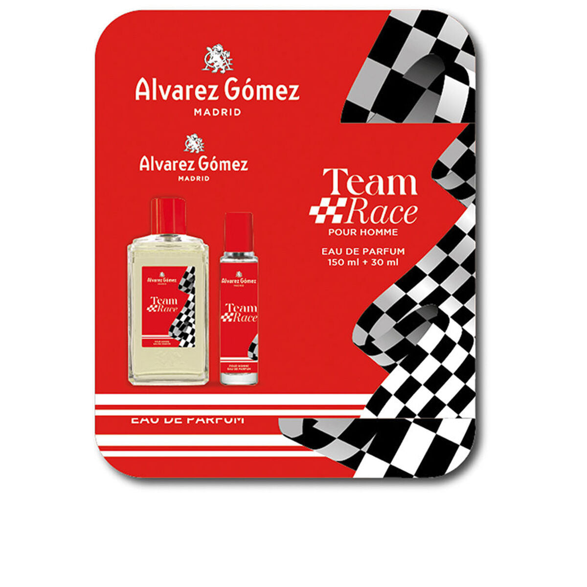 Parfumset voor Heren Alvarez Gomez TEAM RACE 2 Onderdelen - Schoonheid, Parfums en geuren - Alvarez Gomez