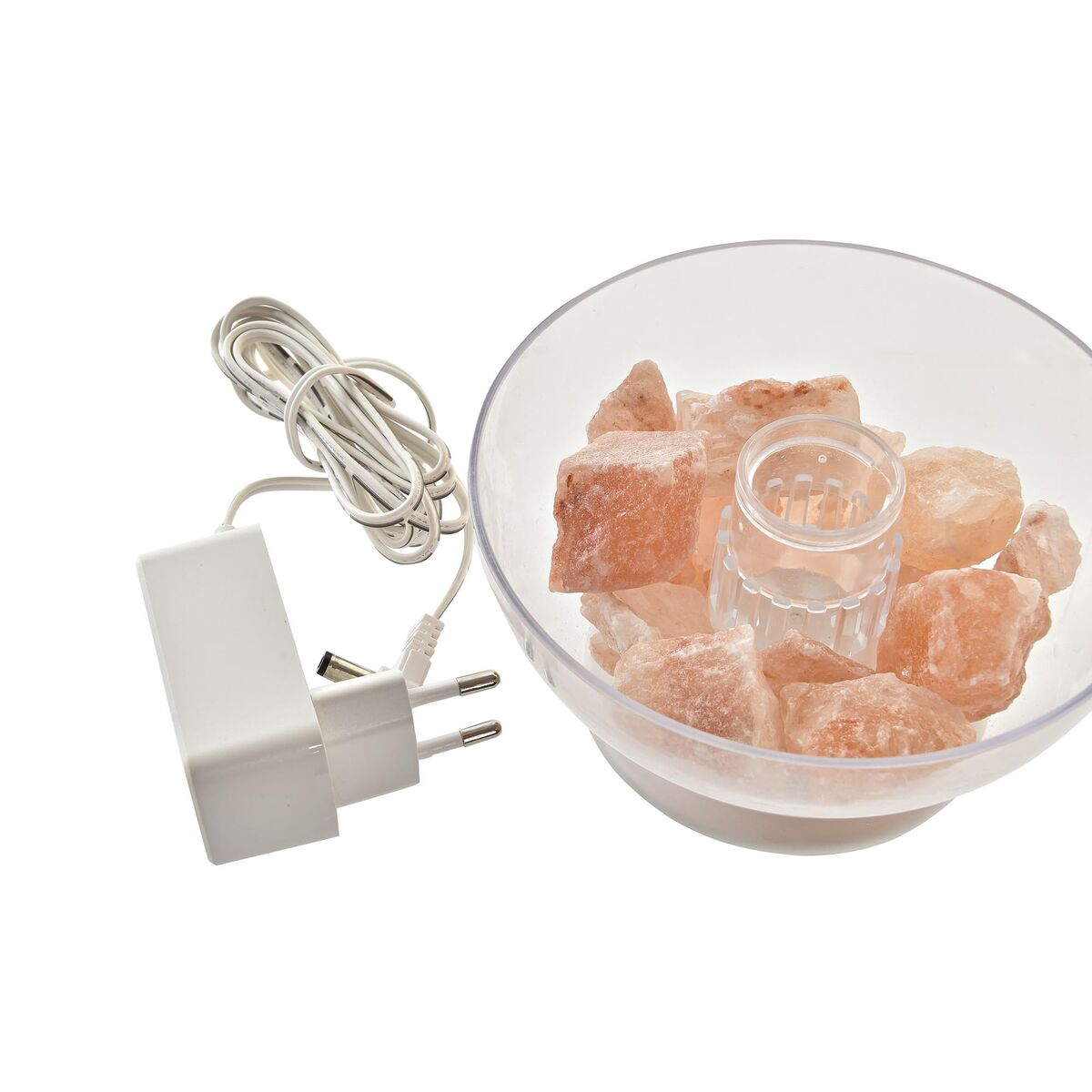 Essentiële Olie Verstuiver DKD Home Decor Wit Roze Transparant 300 ml - Gezondheid en persoonlijke verzorging, Gezondheidszorg - DKD Home Decor