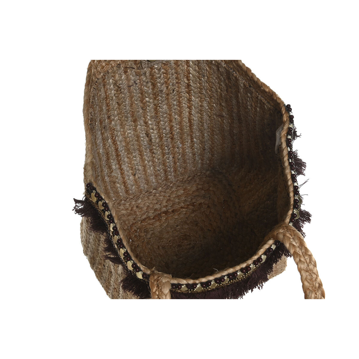 Handtas Dames DKD Home Decor Bruin Crème 50 x 23 x 33 cm (2 Stuks) - Bagage, Tassen - DKD Home Decor