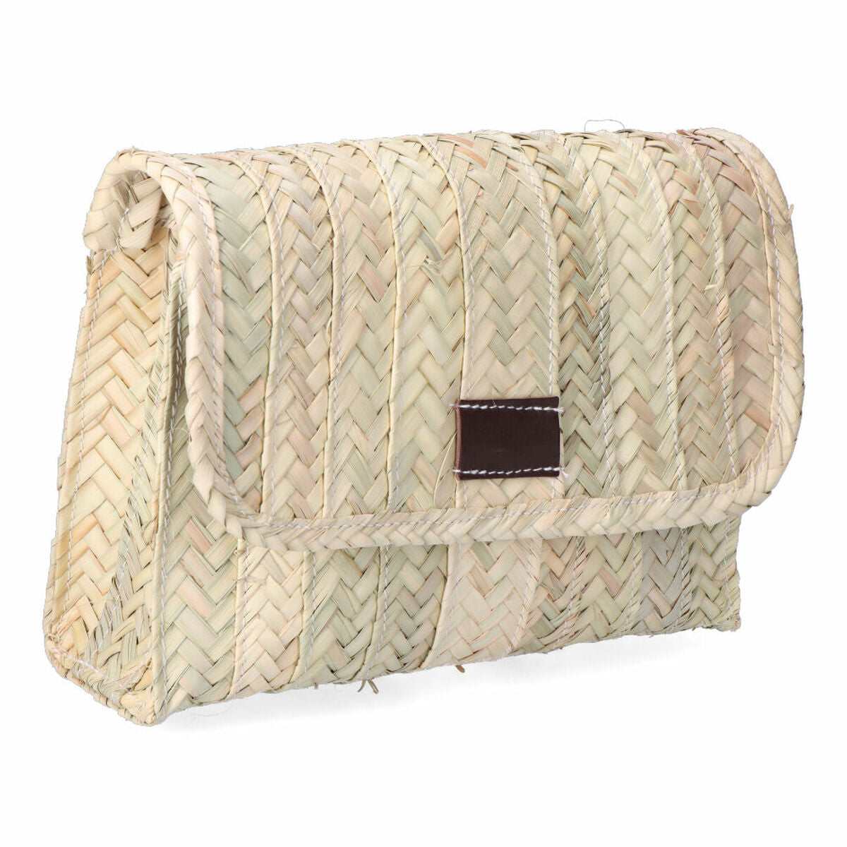 Handtas Dames EDM Lola 27 x 20 cm Palmblad Leer