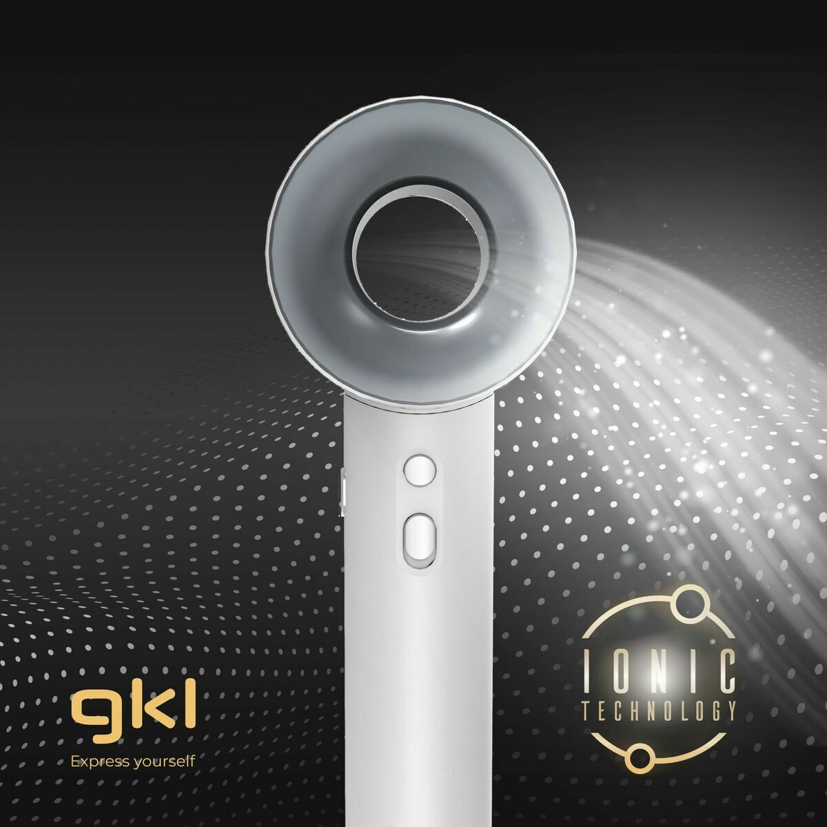 Föhn GKL PEARLSENSE 1600 W 2200 W Wit - Schoonheid, Haarverzorging - GKL