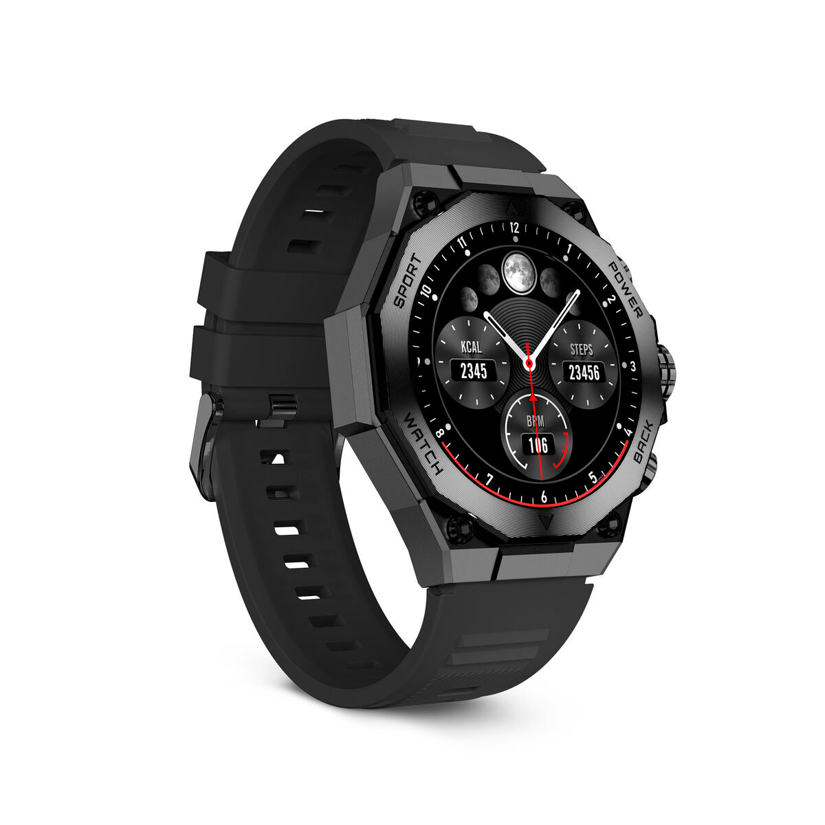 Smartwatch KSIX Titanium Zwart 1,43"